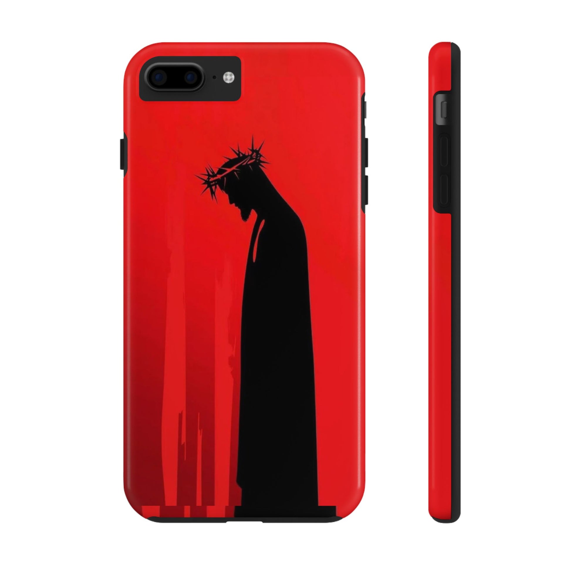 Jesus Silhouette Christian Art Phone Case for iPhone & Samsung Galaxy Phones