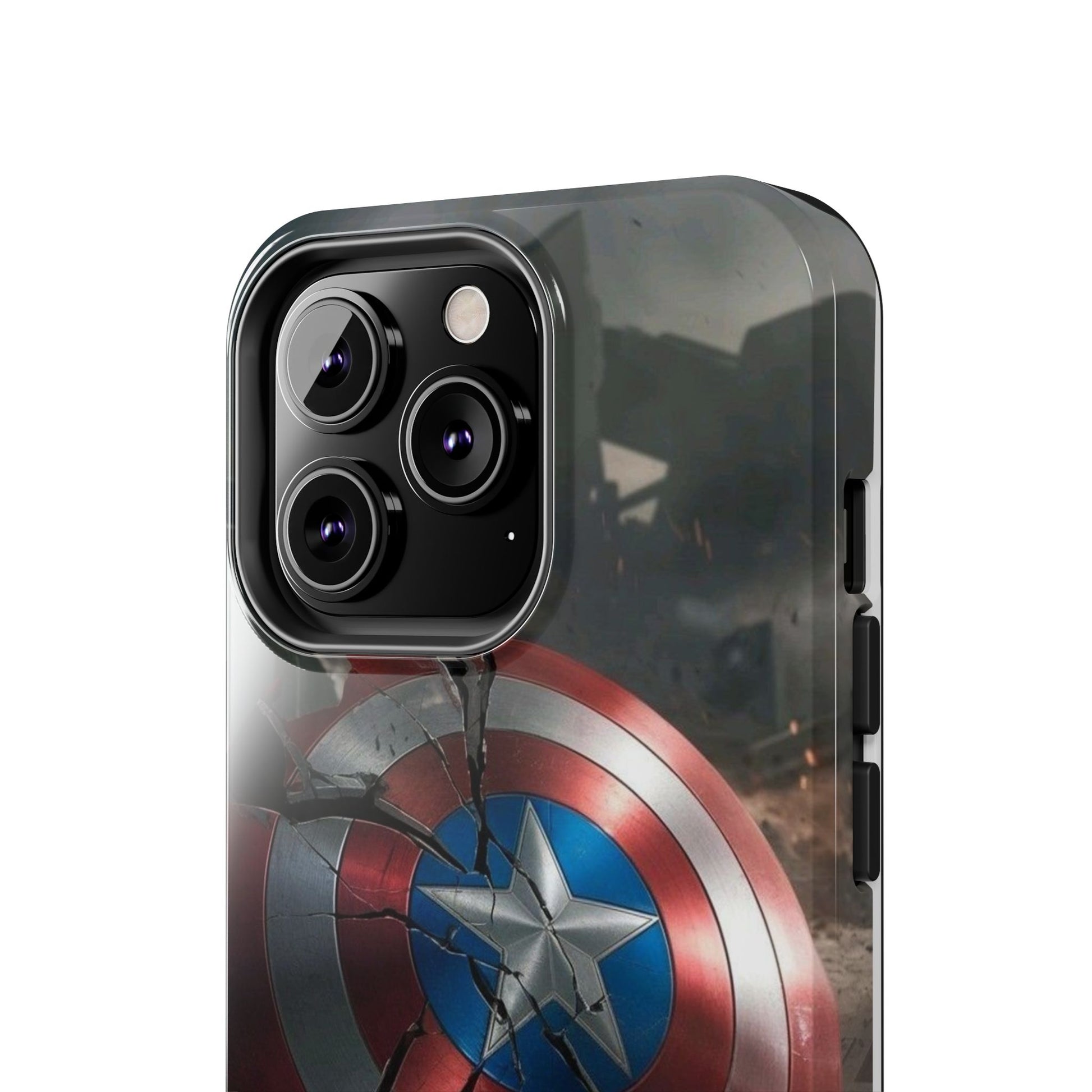 Capt. America Shield Tough Phone Cases for Iphones & Samsung Phones Durable