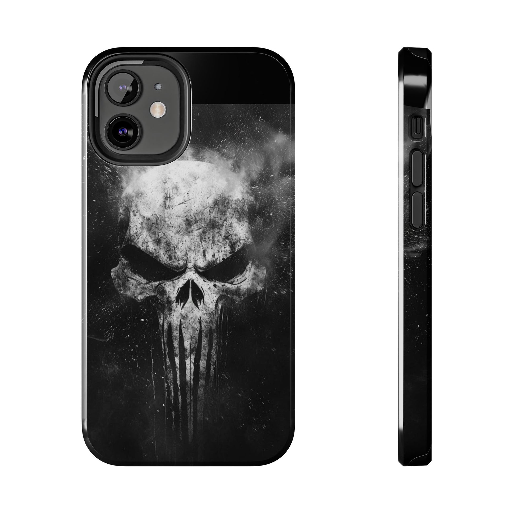 Smoking Skull Theme Phone Case for iPhone & Samsung Galaxy Phones