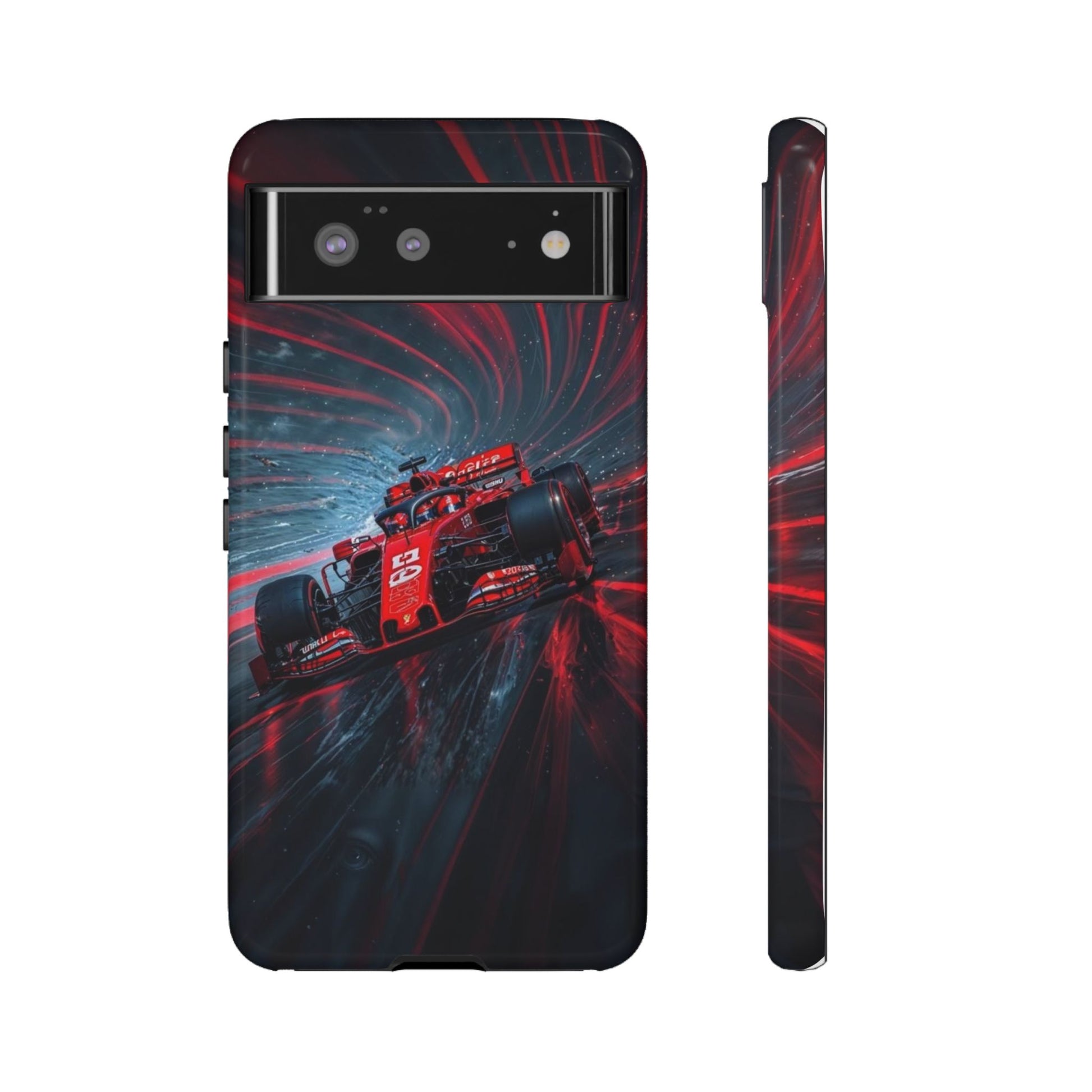 F1 Formula Race Car Phone Case, Tough Cases for iPhones, Samsung, and Pixel