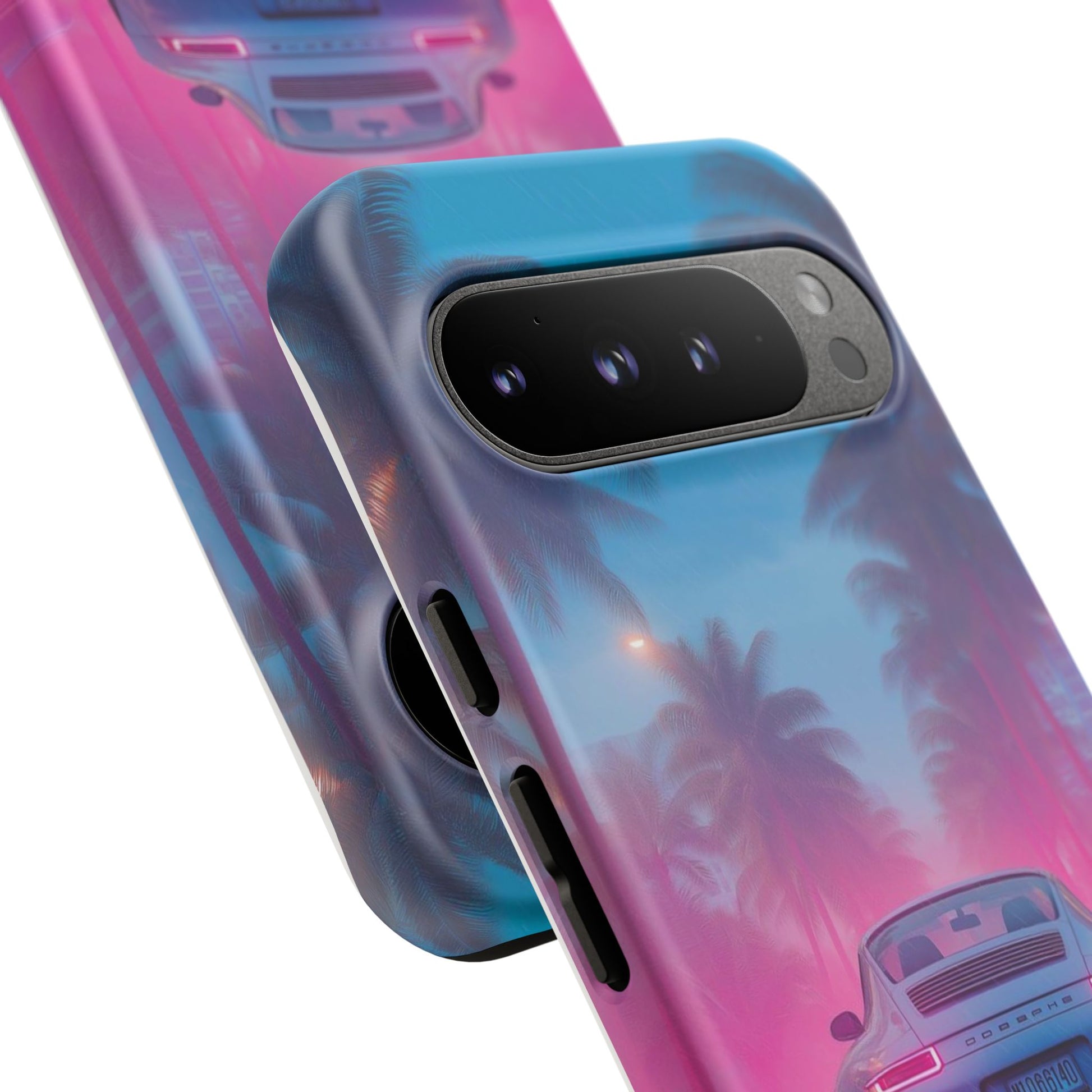 Miami Vice Porsche Phone Case for iPhone, Samsung Galaxy, & Pixel Phones