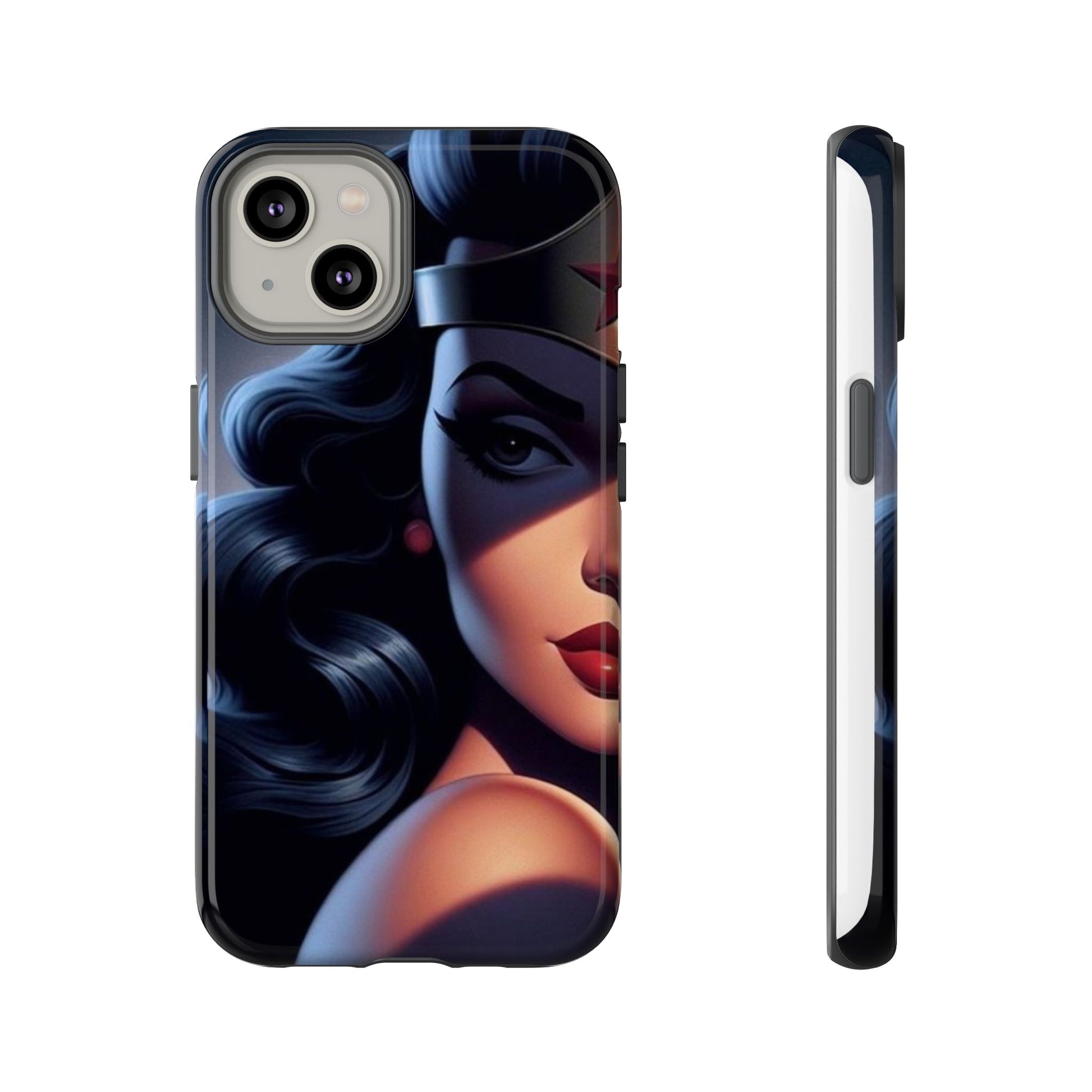 Classic Comics Wonder Woman Tough Cases for iPhones, Samsung, and Pixel
