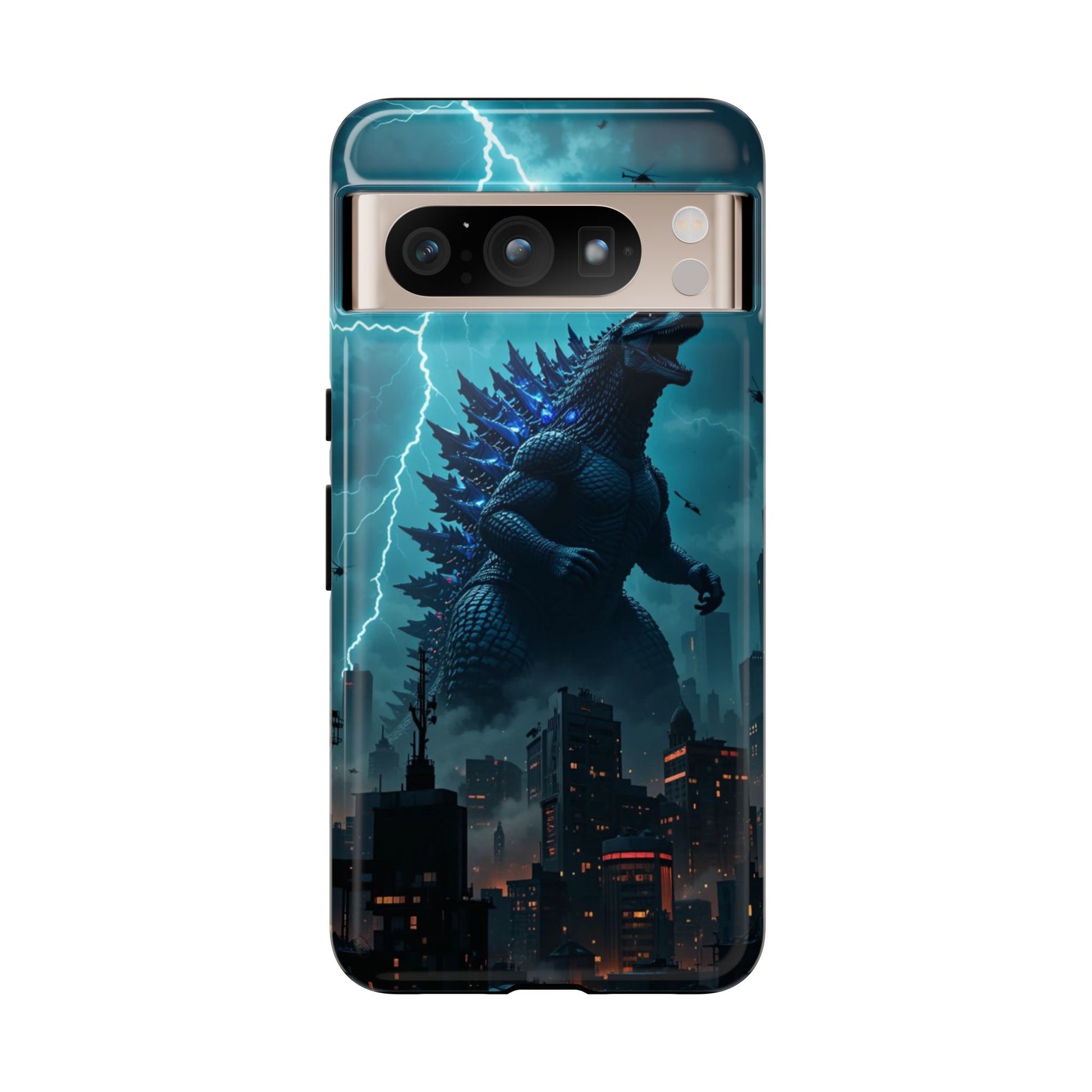 Godzilla Phone Case, Tough Cases for iPhones, Samsung, and Pixel