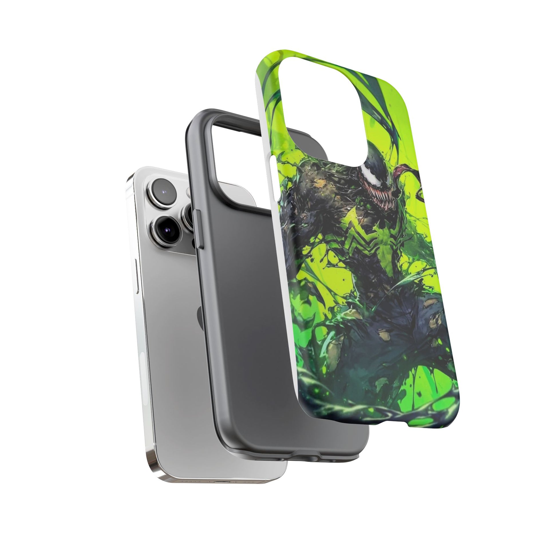 Evil Venom Phone Case, Tough Cases, Marvel Comics Phone for iPhones, Samsung, and Pixel