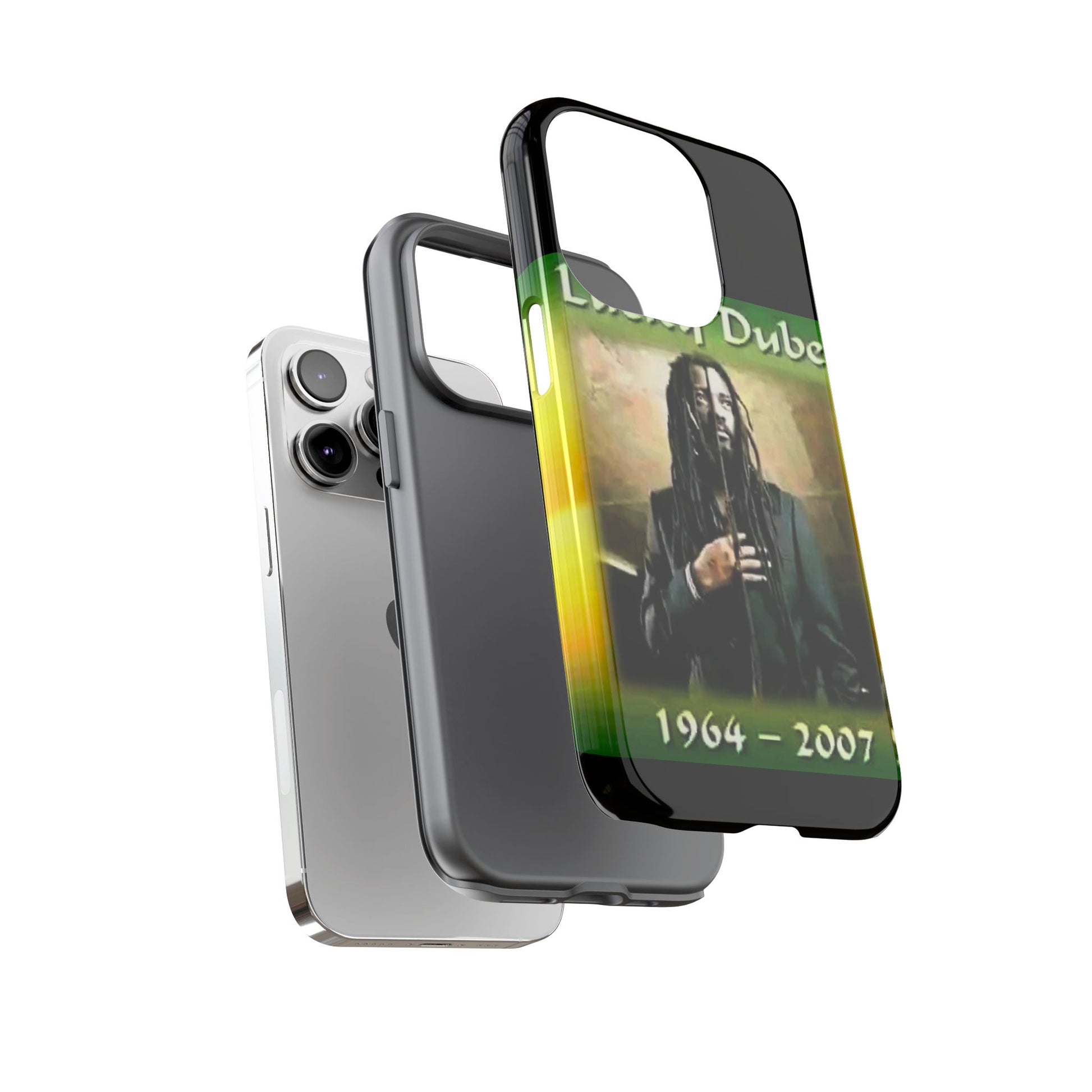 Lucky Dube Tough Cases for iPhones, Samsung, and Pixel