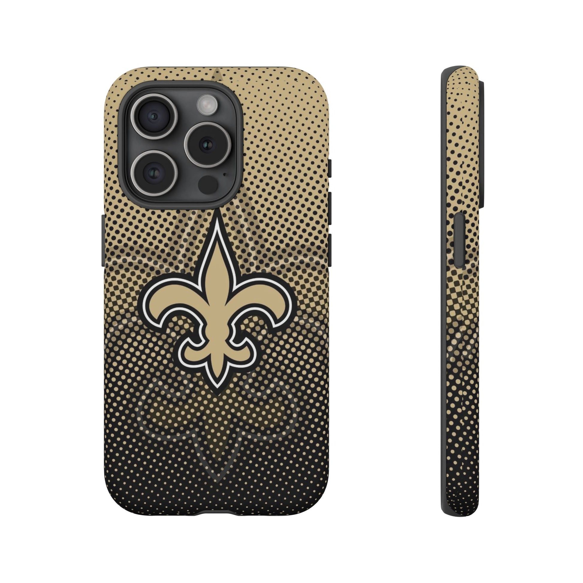 New Orleans Football Saints Logo Tough Cases for iPhones, Samsung, and Pixel