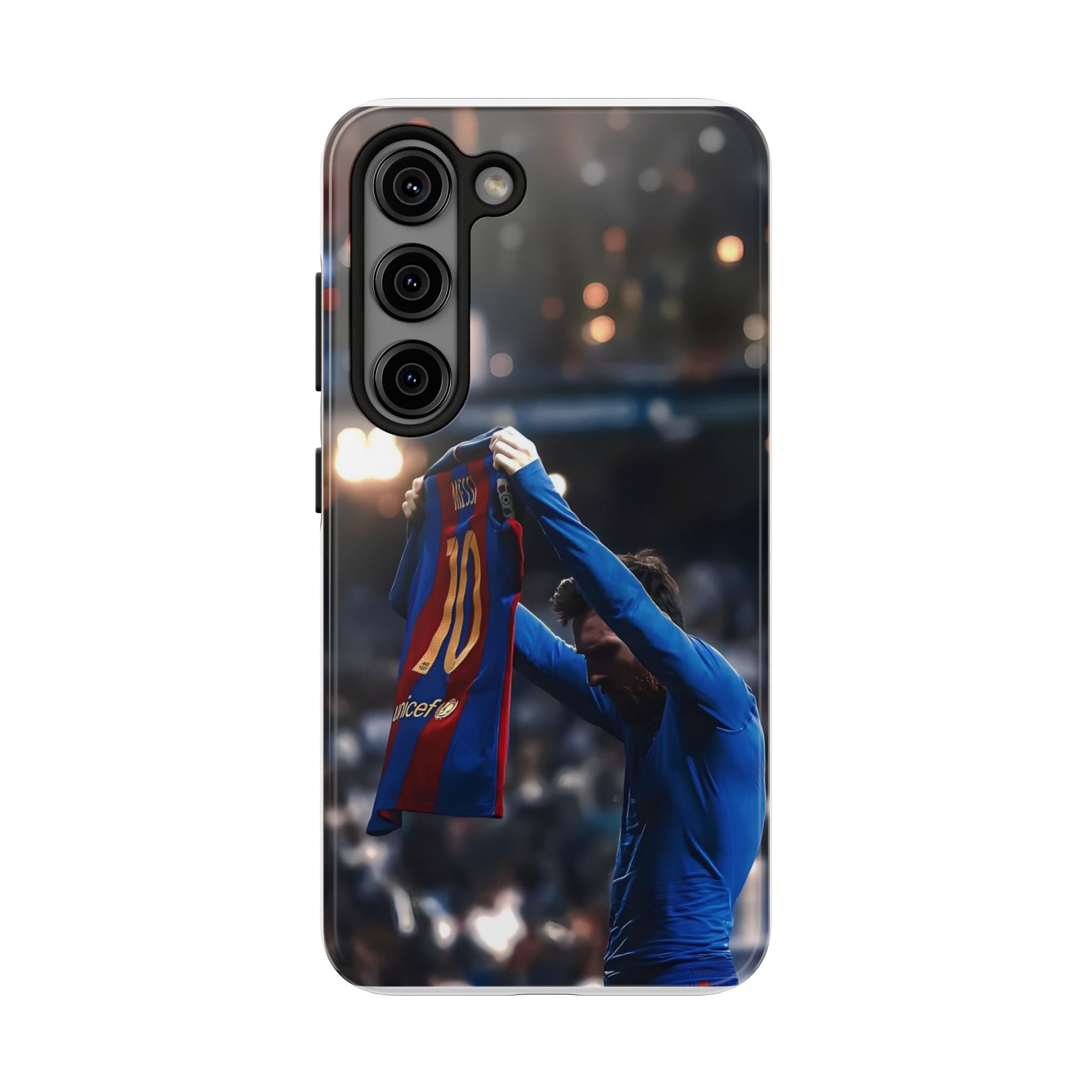Soccer Champ Messi Tough Phone Cases for Iphones & Samsung Phones Durable