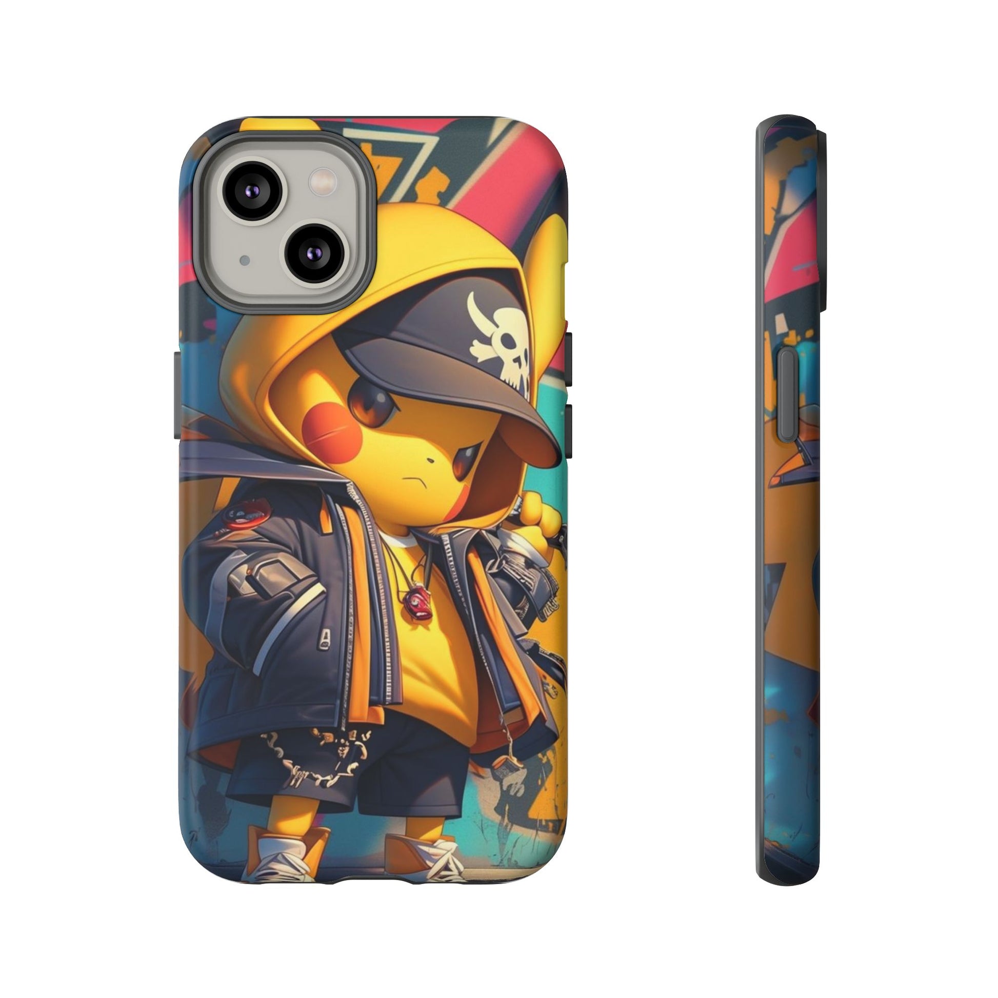 Cute Poke Bear Phone Case, Tough Cases for iPhones, Samsung, and Pixel