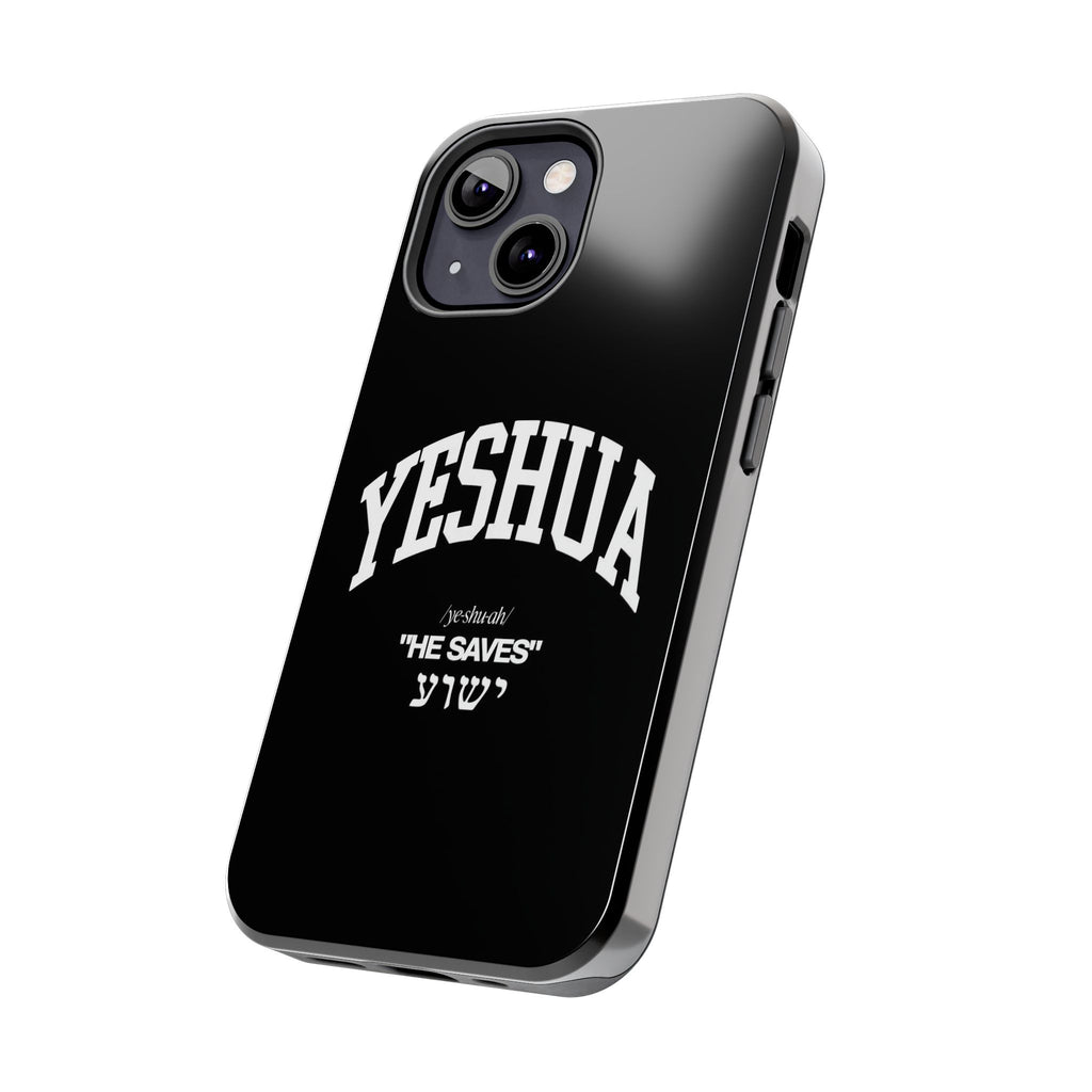 Yeshua He Saves Christian Theme Phone Cases for iPhones & Samsung Phones