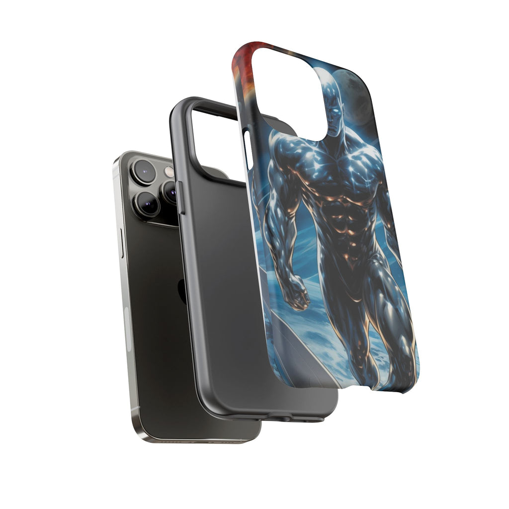 The Silver Surfer Comic Art Phone Case, Tough Cases for iPhones, Samsung, and Pixel