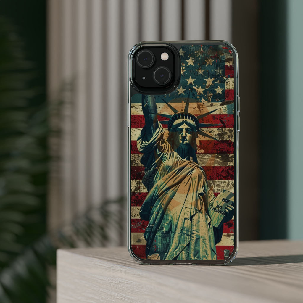 American Iconic Lady Liberty Themed Iphone, Samsung case