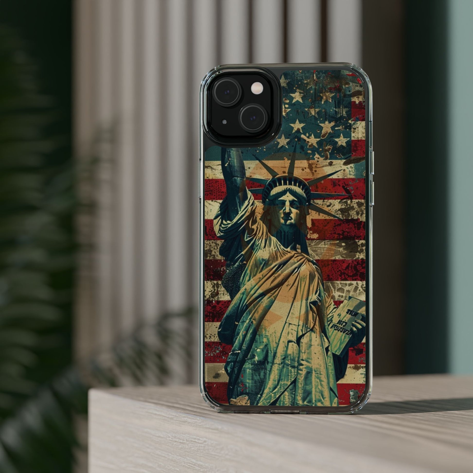 American Iconic Lady Liberty Themed Iphone, Samsung case