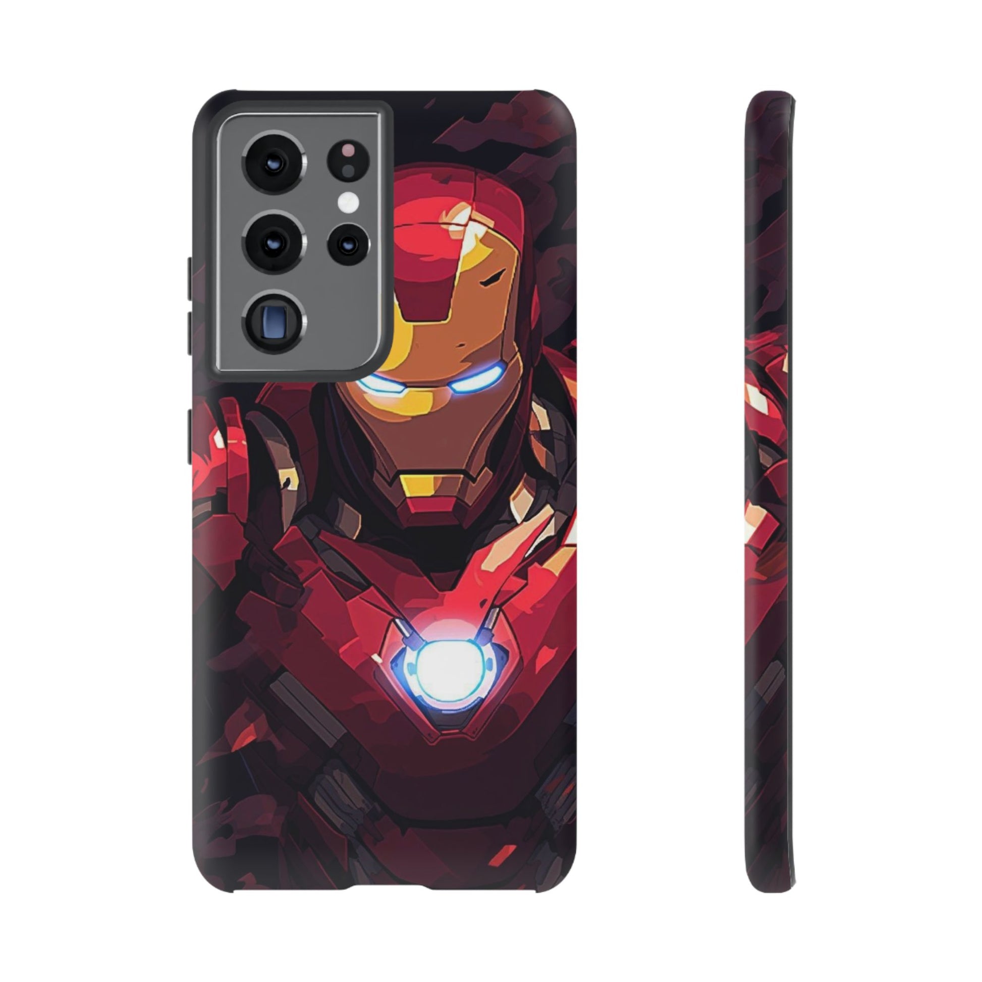 Invincible Iron Man Tough Cases for iPhones, Samsung, and Pixel