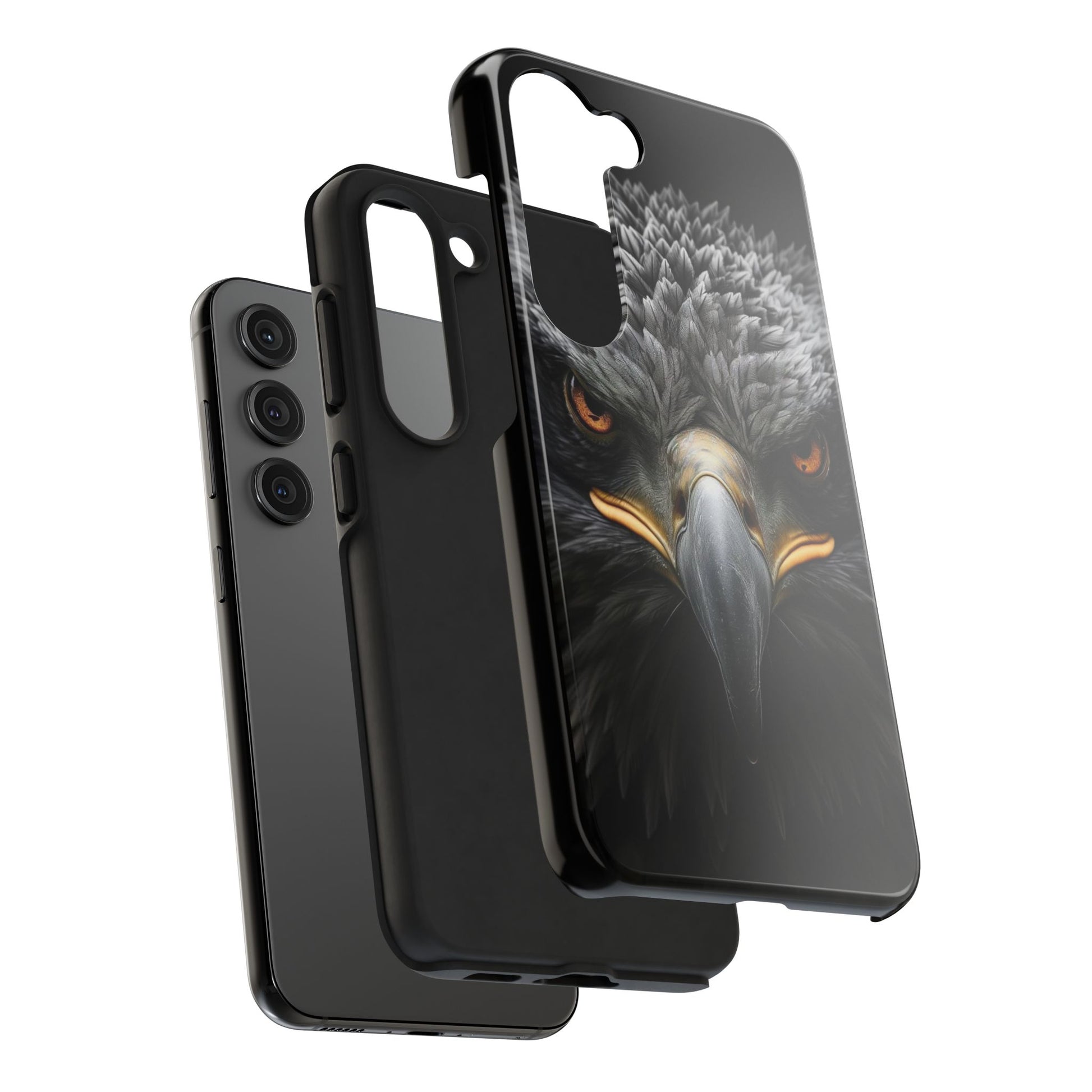 Mean Eagle Stare Theme Phone Cases for iPhones & Samsung Phones