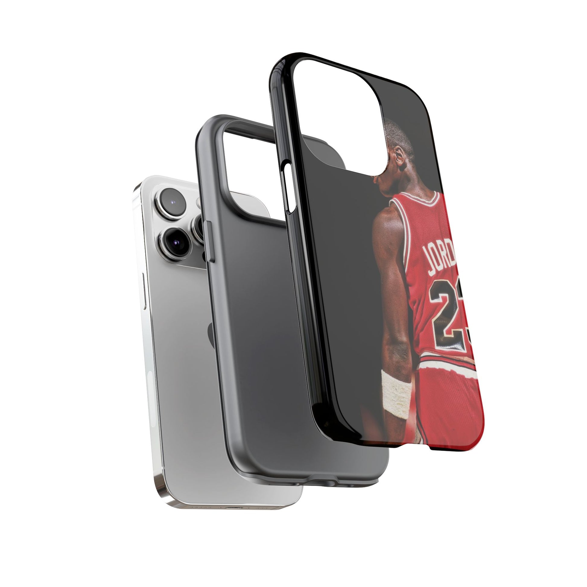 Basketball Legend Michael Jordan Tough Cases for iPhones, Samsung, and Pixel