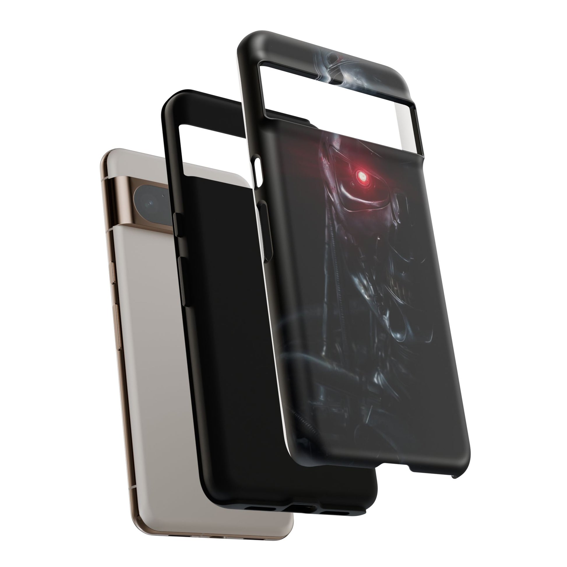 T-1000 Terminator Tough Cases for iPhones, Samsung, and Pixel