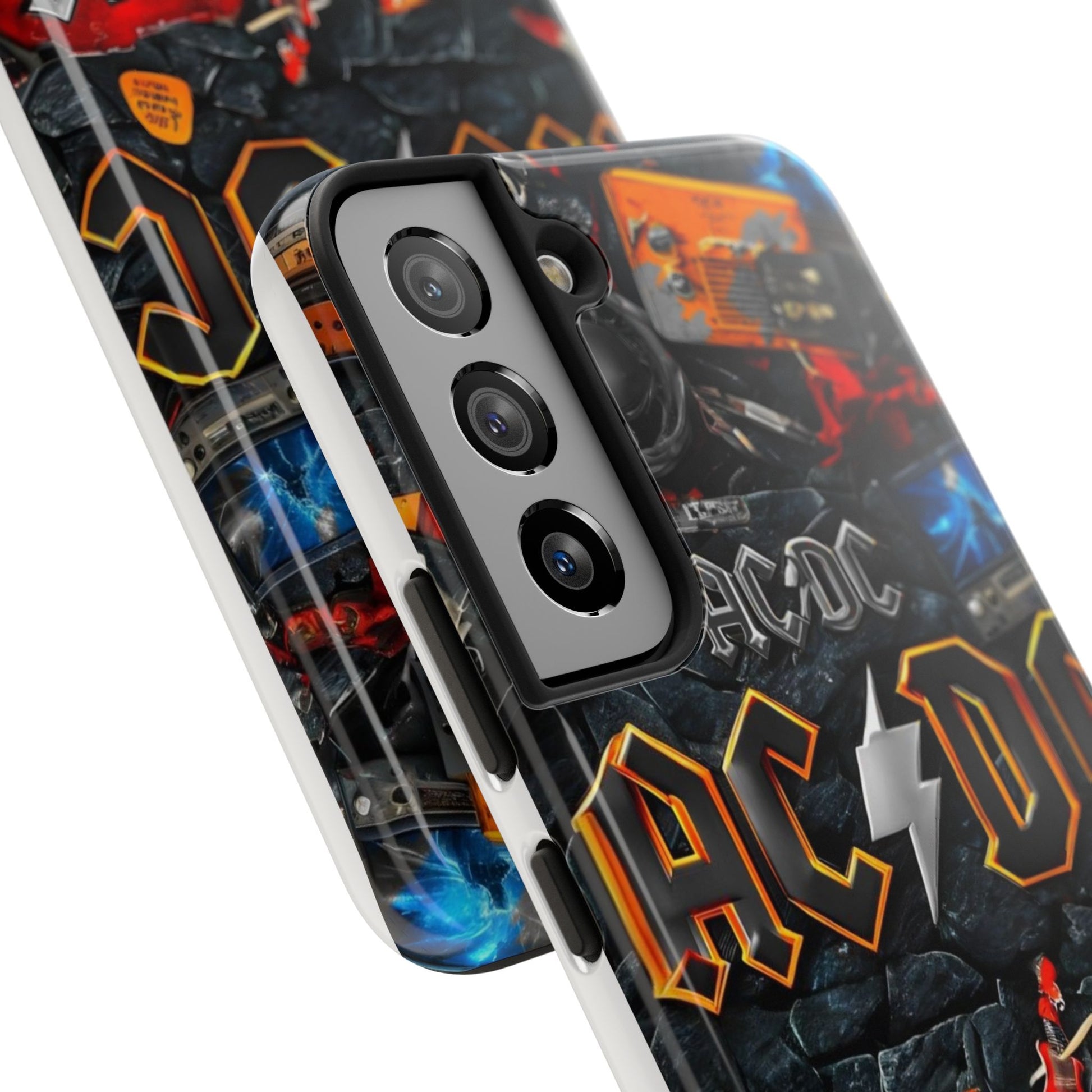 Rock Band AC/DC Theme Phone Cases for Iphones & Samsung Phones