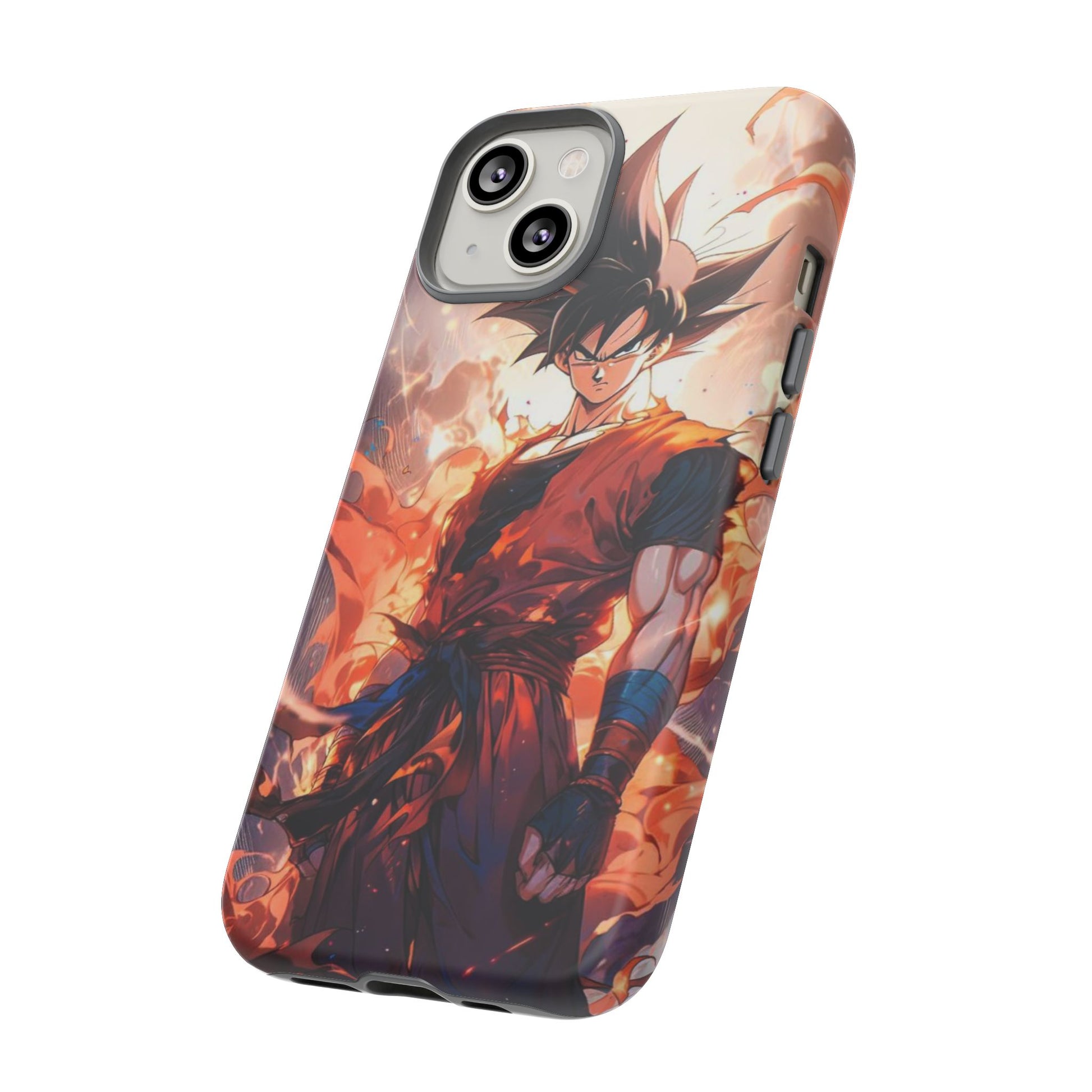 Anime Manga Dragon Ball Z Goku Tough Cases for iPhones, Samsung, and Pixel