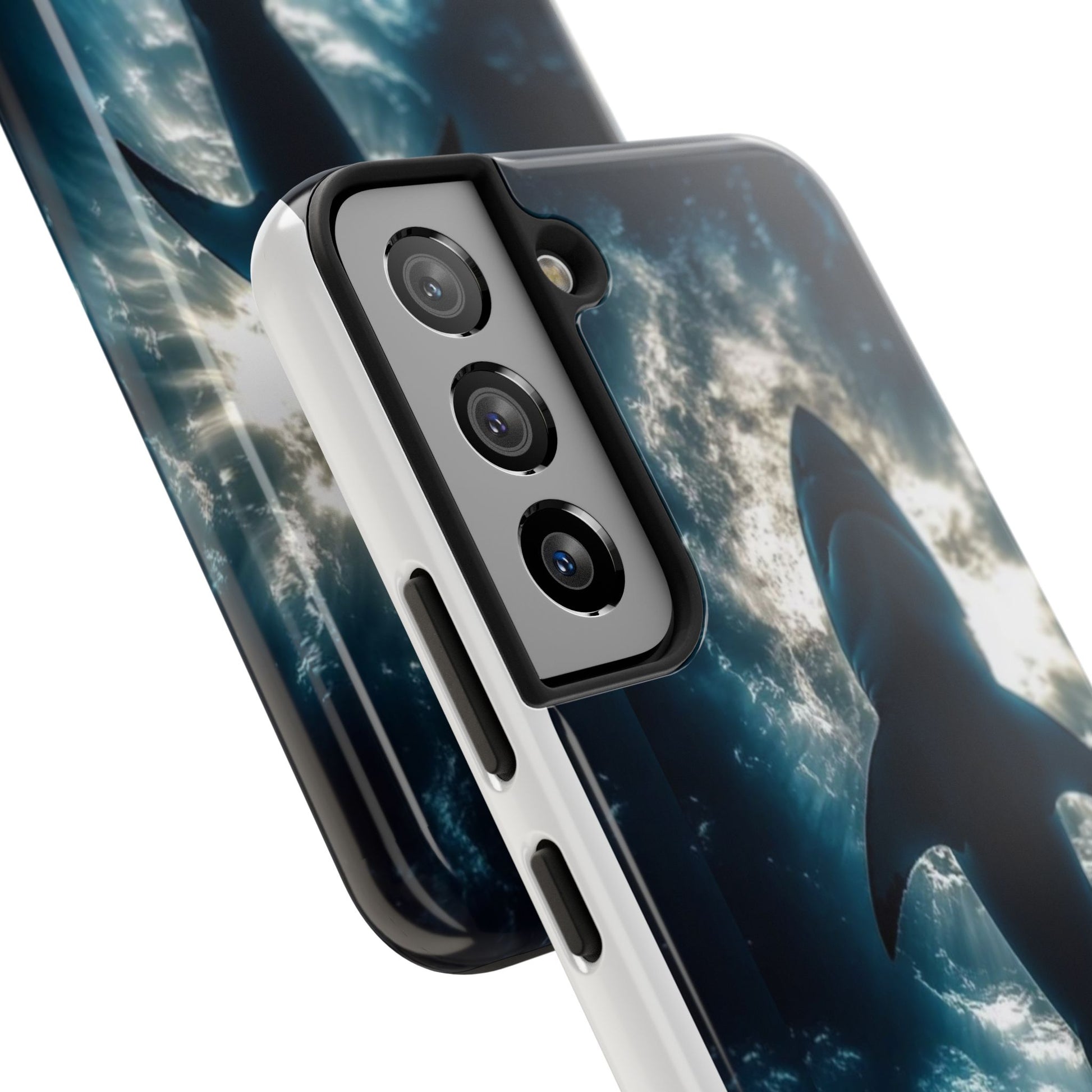 Great White Shark Themed Tough Phone Cases for Iphones & Samsung Phones