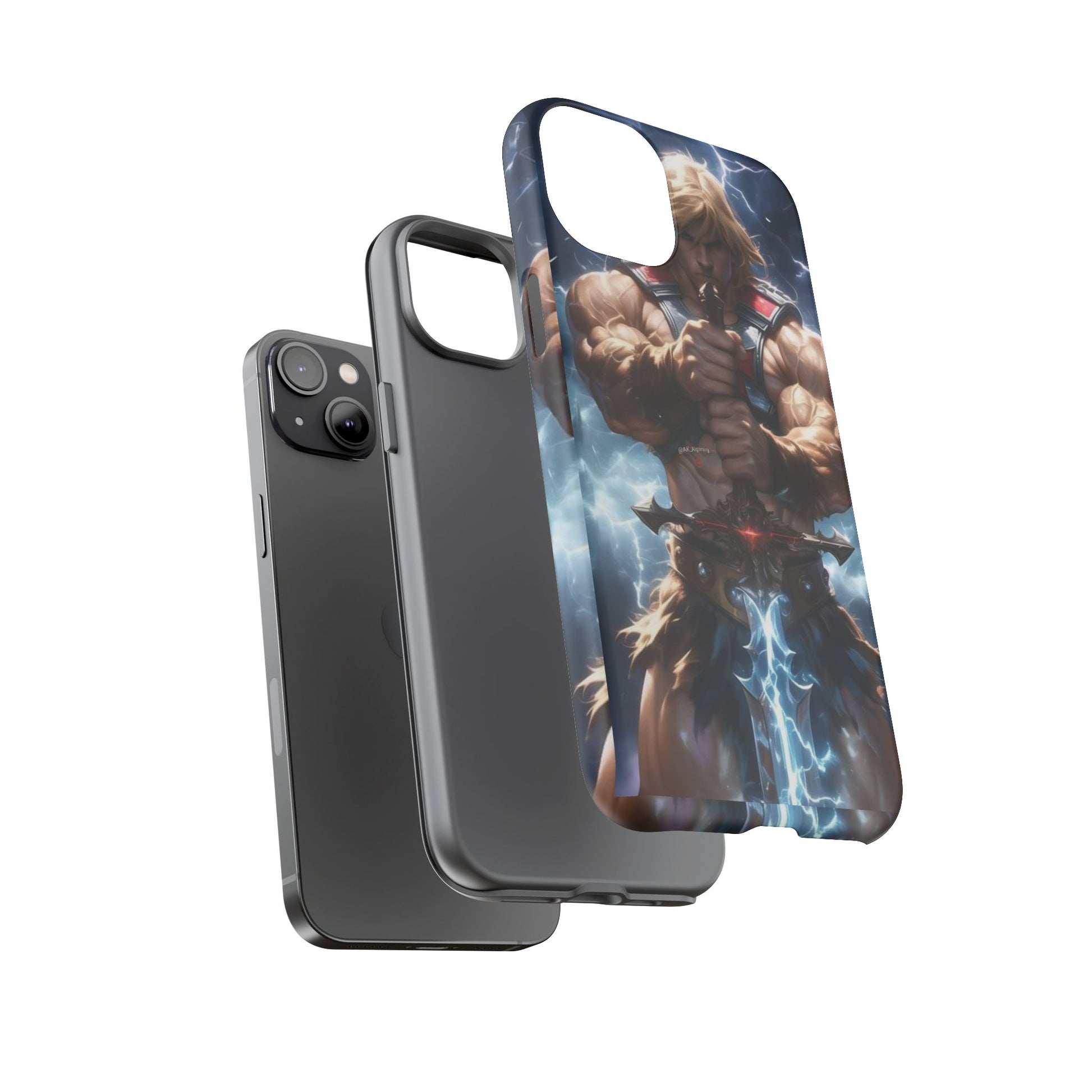 He-Man Masters of the Universe Tough Cases for iPhones, Samsung, and Pixel