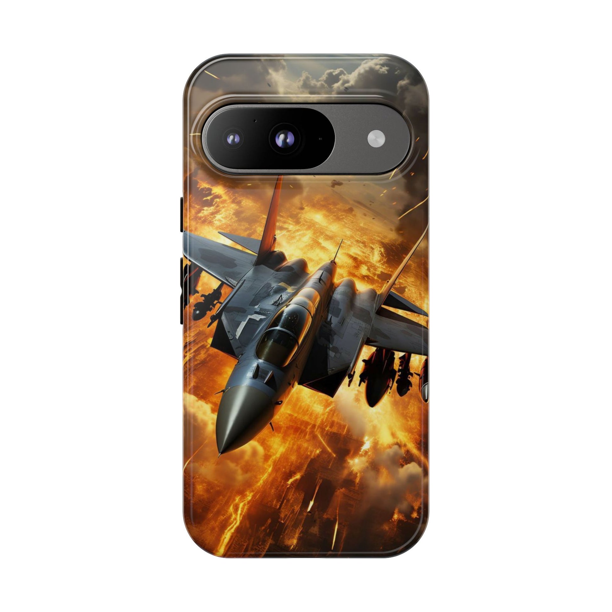 F-15 Fighter Jet Tough Cases for iPhones, Samsung, and Pixel