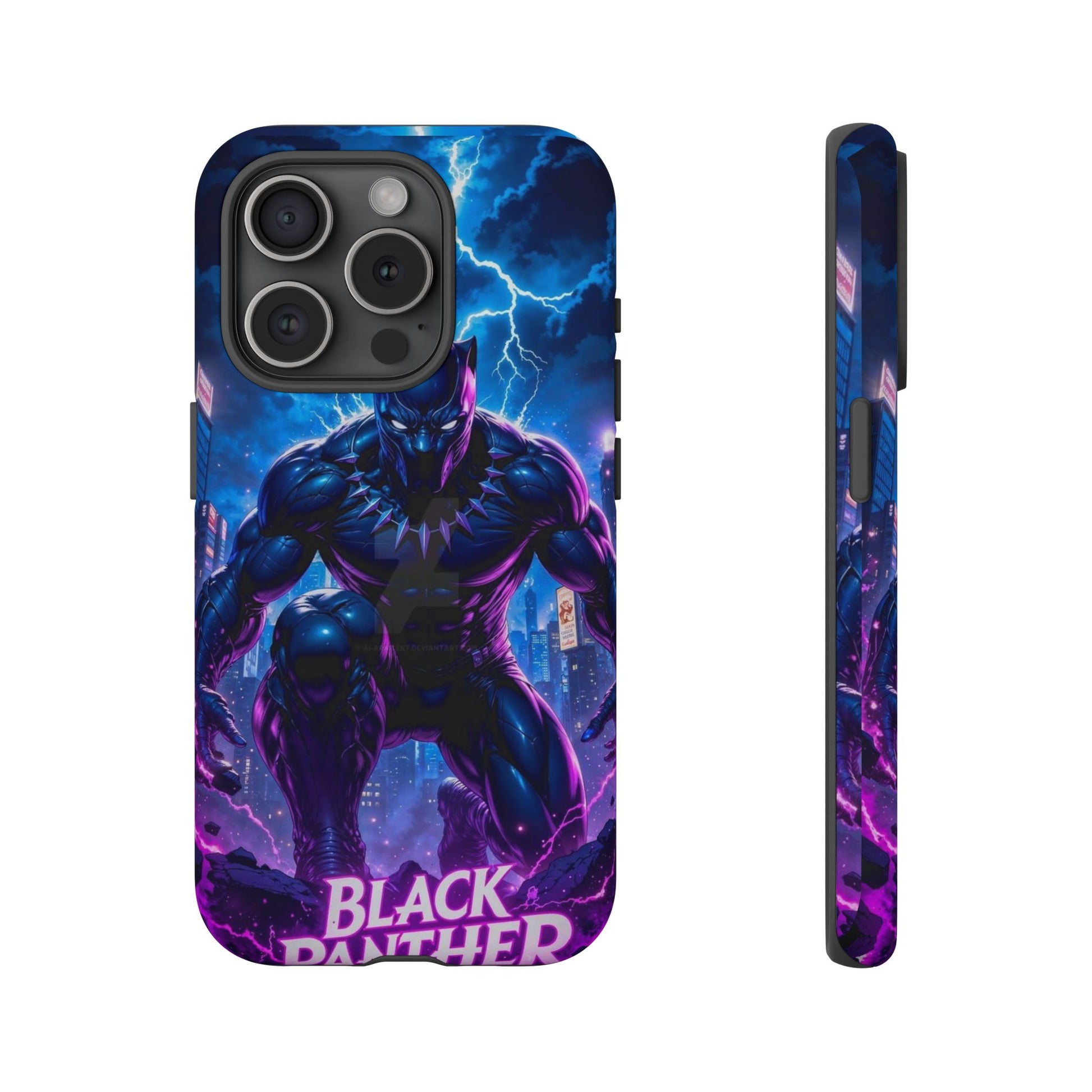 Black Panther Phone Case, Tough Cases for iPhones, Samsung, and Pixel