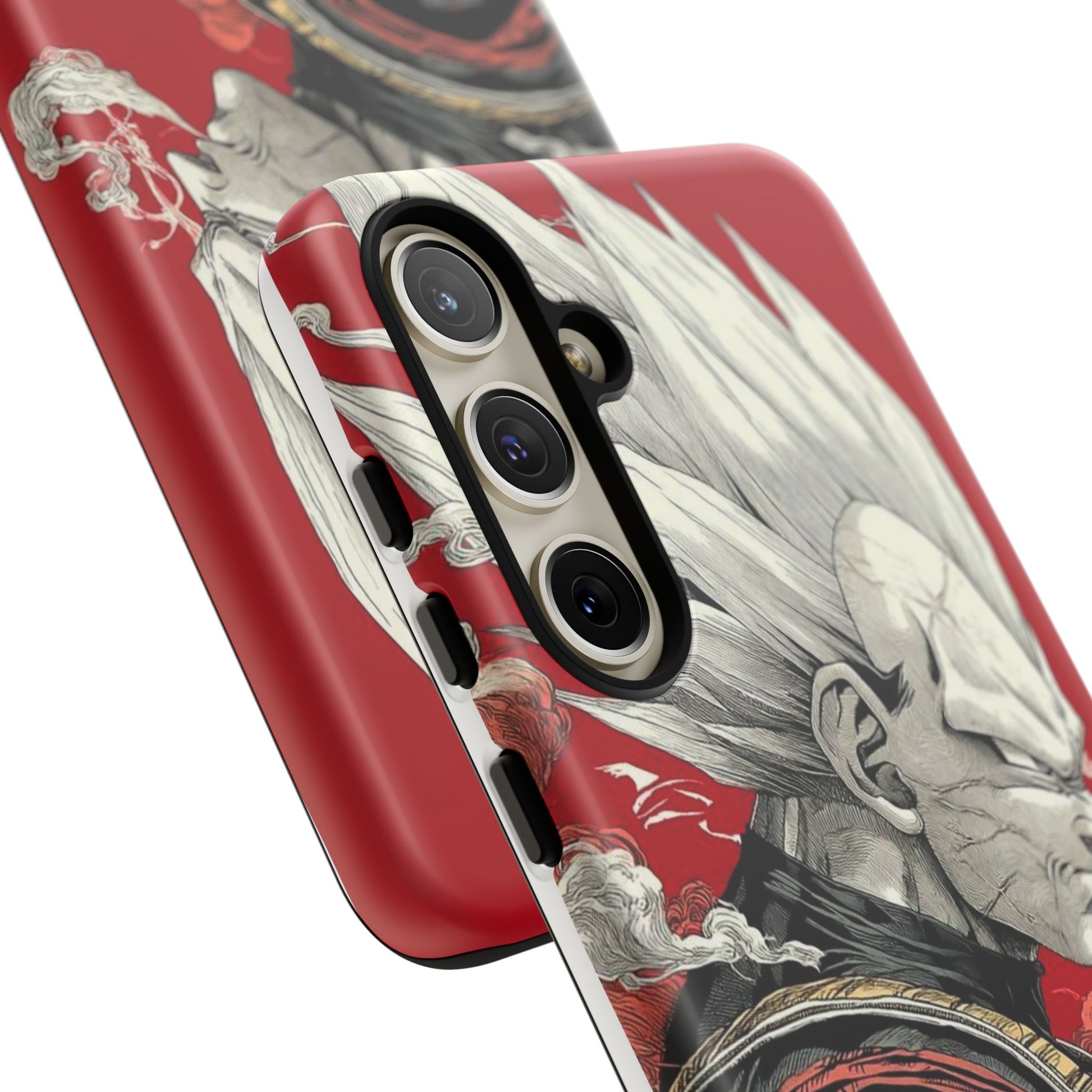 Dragon Ball Z Vegeta Anime Tough Cases for iPhones, Samsung, and Pixel