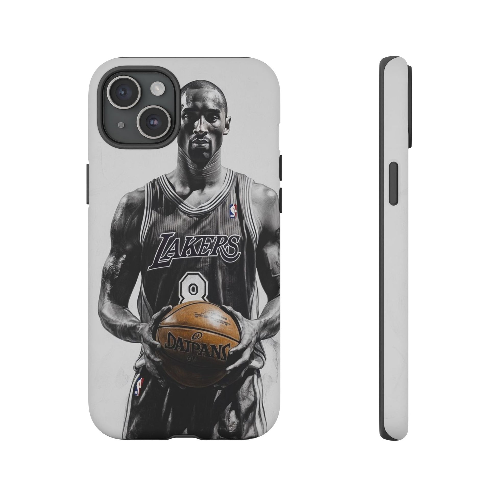 Kobe Basketball Art Tough Cases for iPhones, Samsung, and Pixel