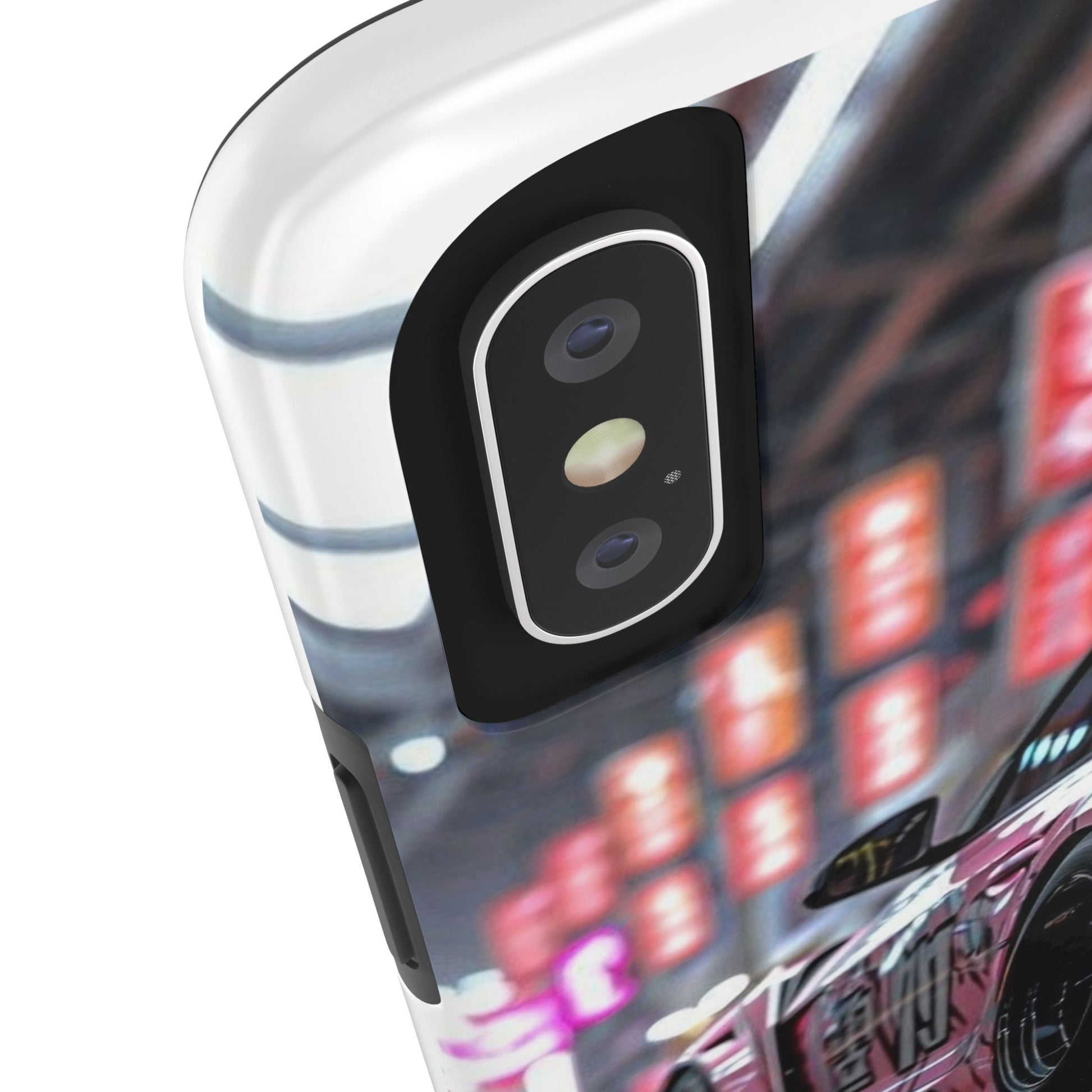 Pink Sports Car Tough Phone Cases for Iphones & Samsung Phones Durable