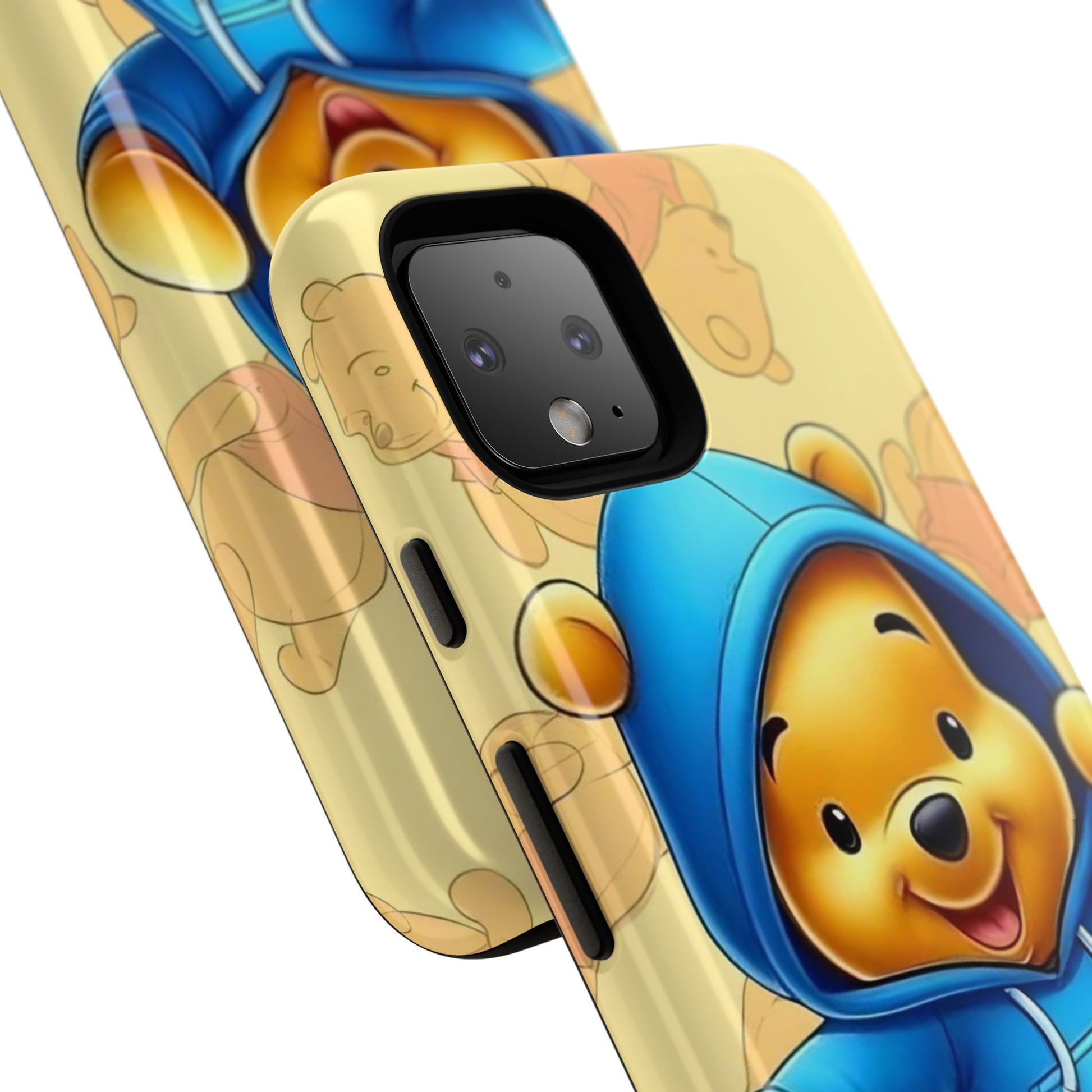 Cute Pooh Bear Phone Case, Tough Case