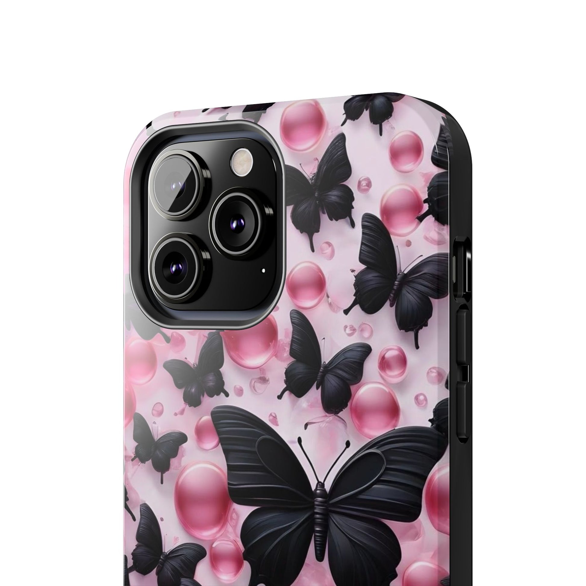 Pearls and Butterflies Theme Phone Cases for iPhones & Samsung Phones