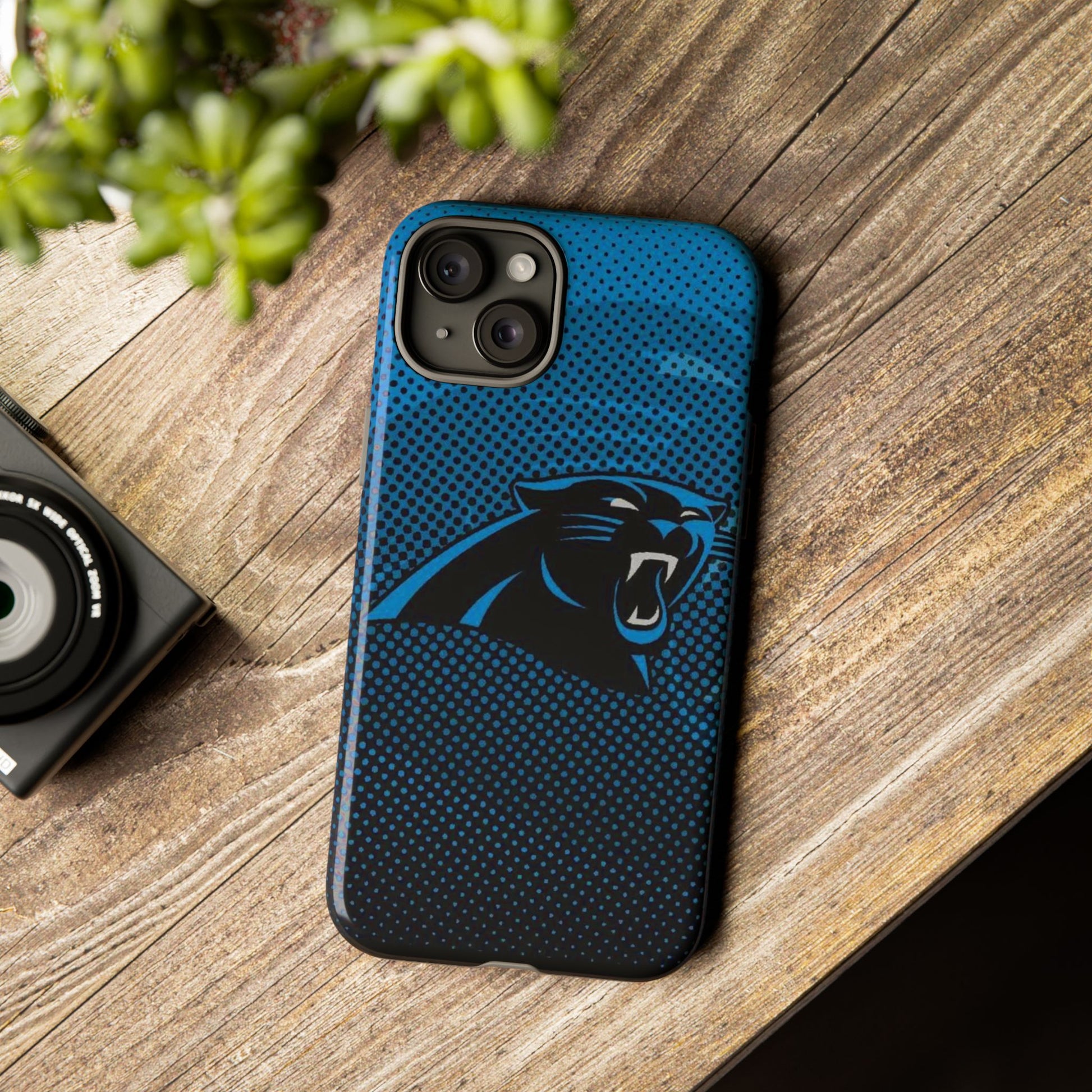 Carolina Panthers Football Logo Tough Cases for iPhones, Samsung, and Pixel