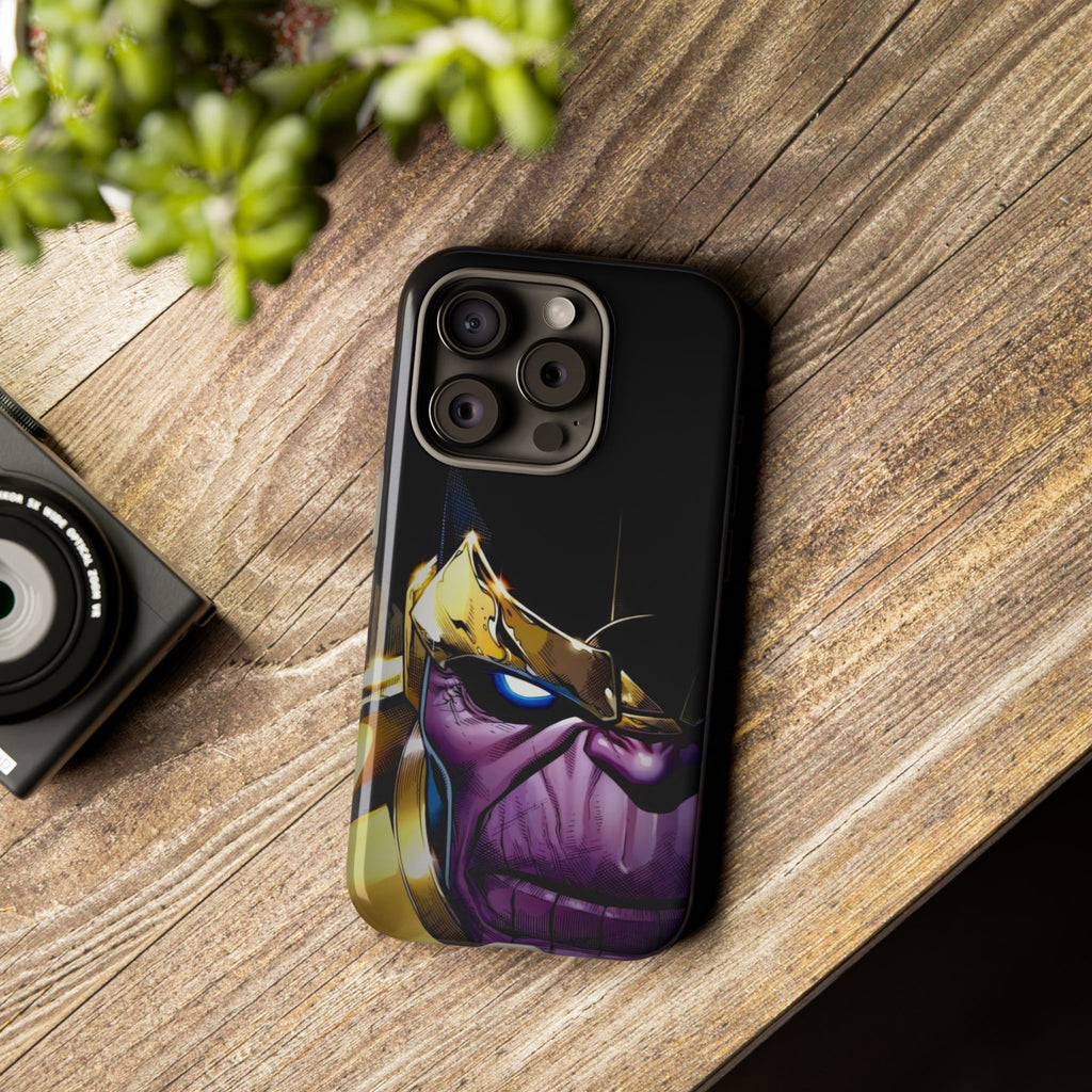 Thanos  Phone Case, Tough Cases, Marvel Comics Phone for iPhones, Samsung, and Pixel