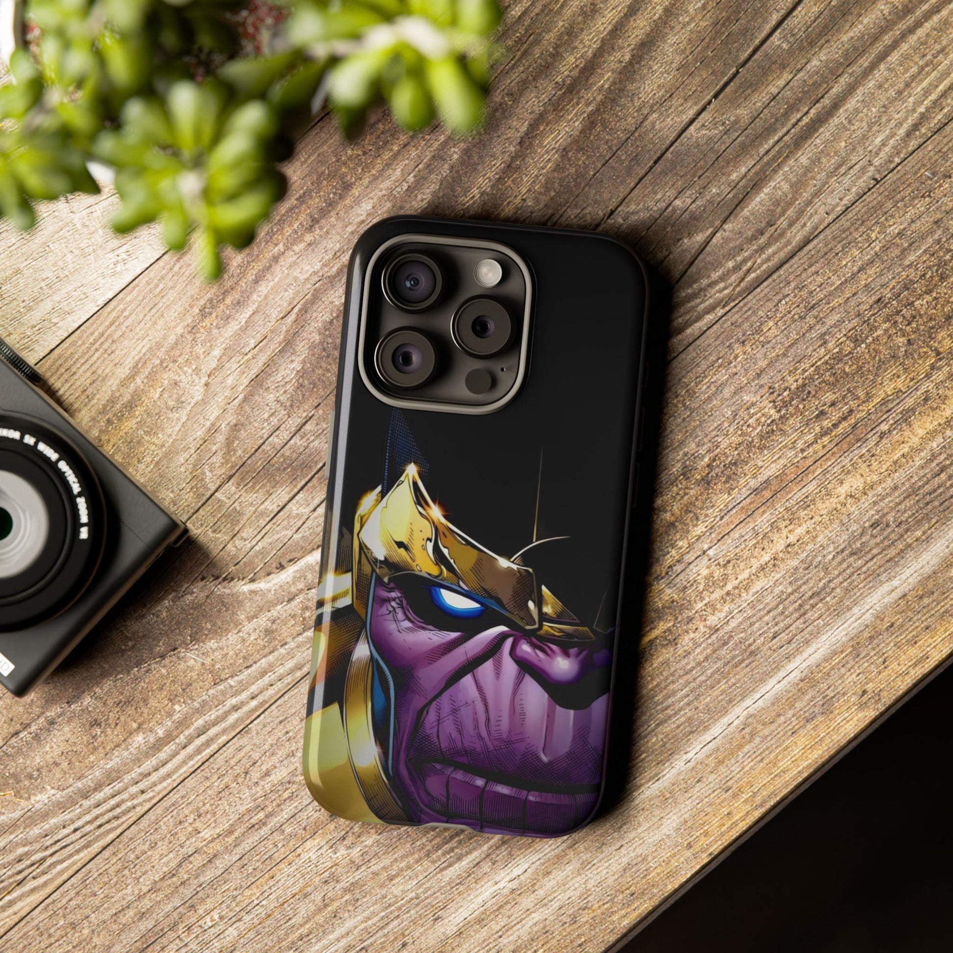 Thanos  Phone Case, Tough Cases, Marvel Comics Phone for iPhones, Samsung, and Pixel