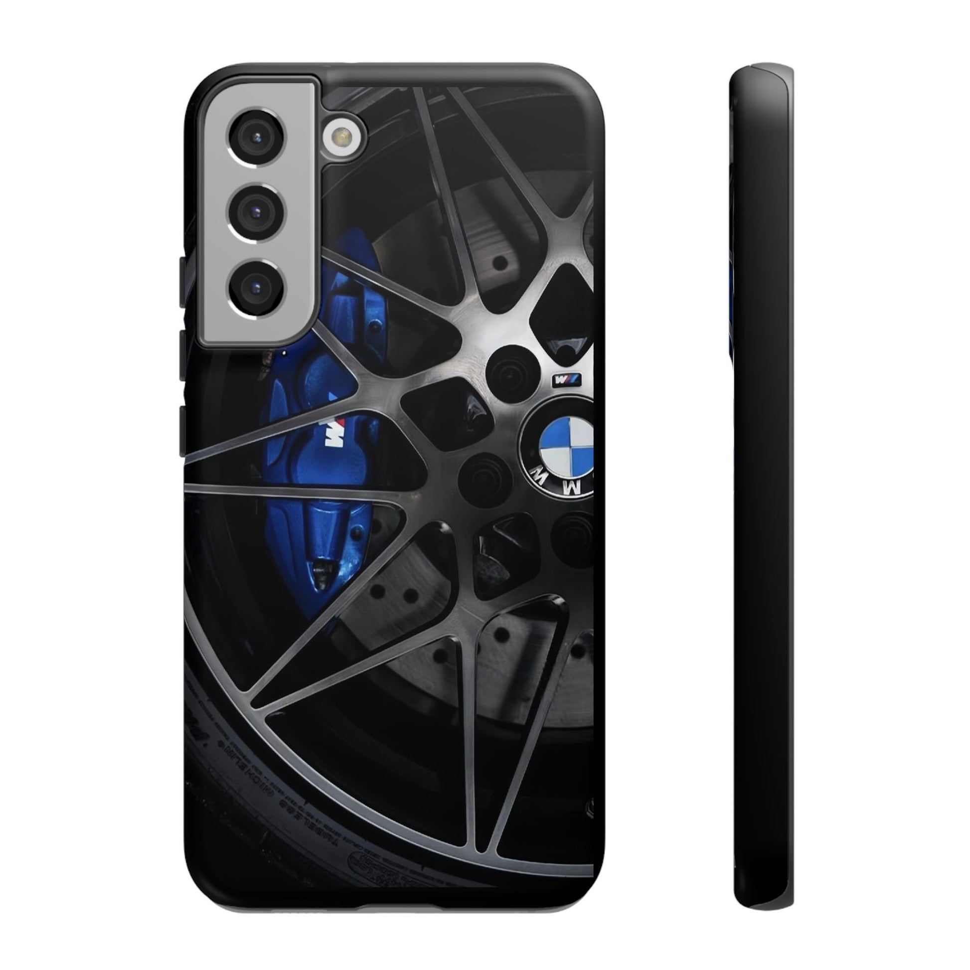 BMW M3 Racing Wheels Tough Cases for iPhones, Samsung, and Pixel