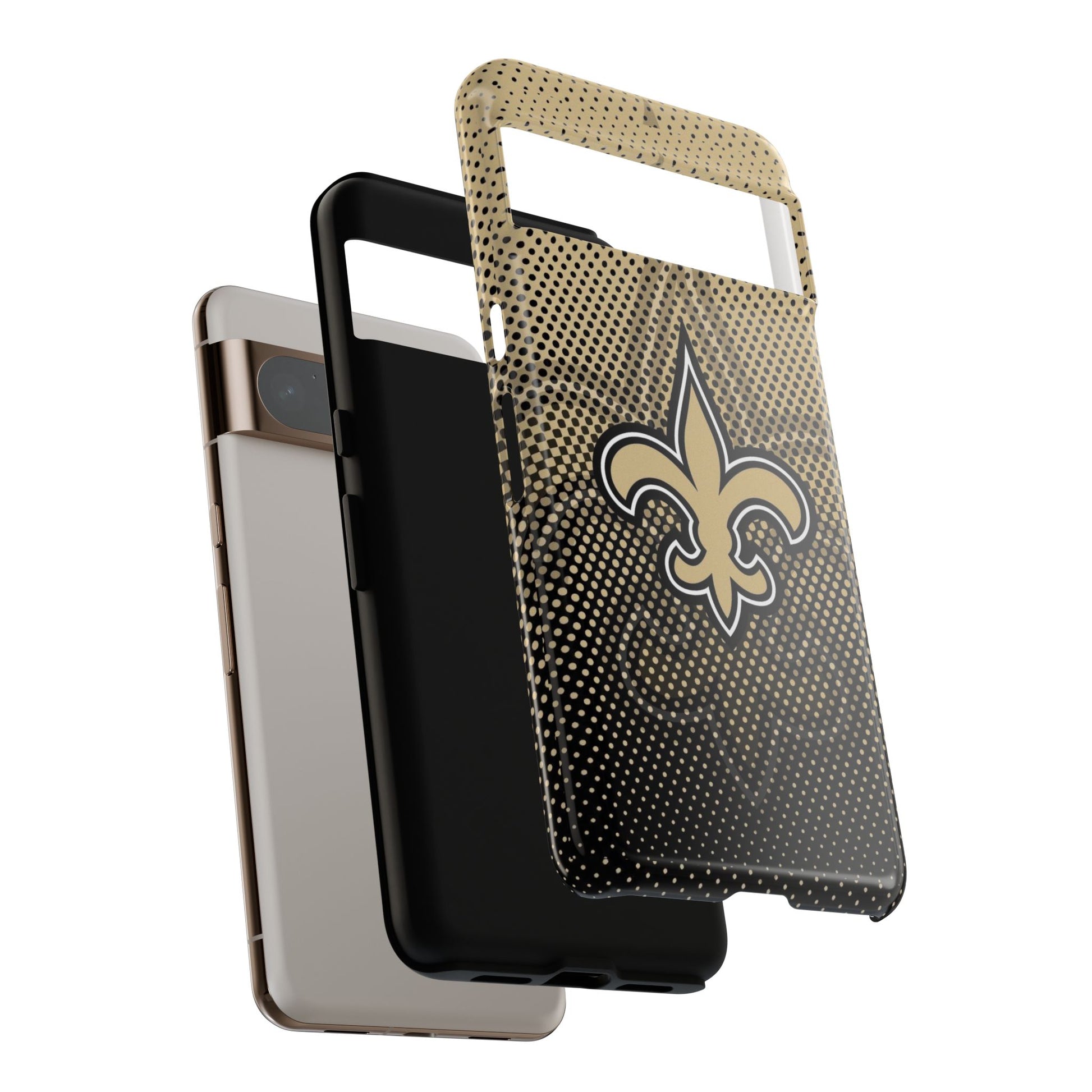 New Orleans Football Saints Logo Tough Cases for iPhones, Samsung, and Pixel