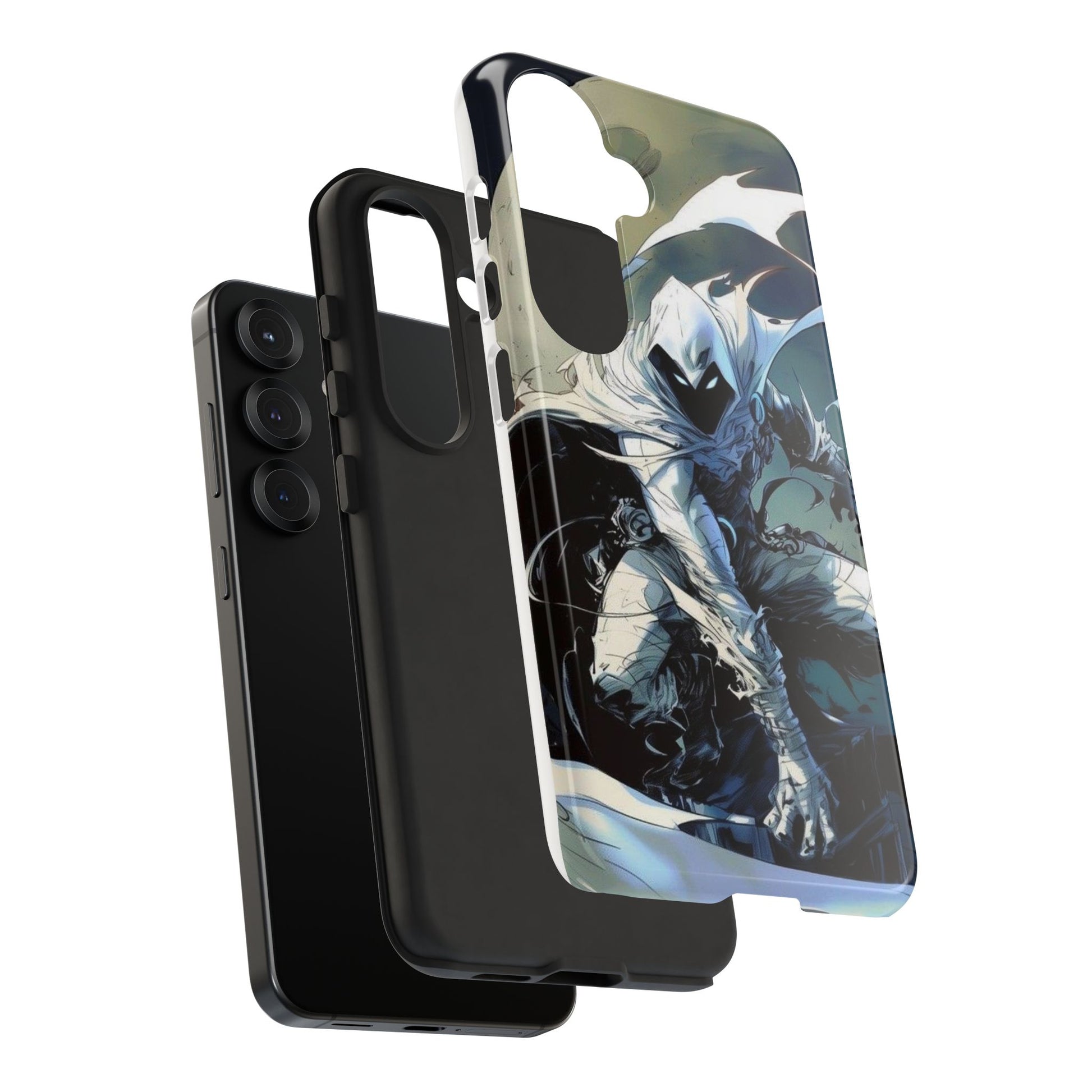 Moon Knight Tough Cases for iPhones, Samsung, and Pixel