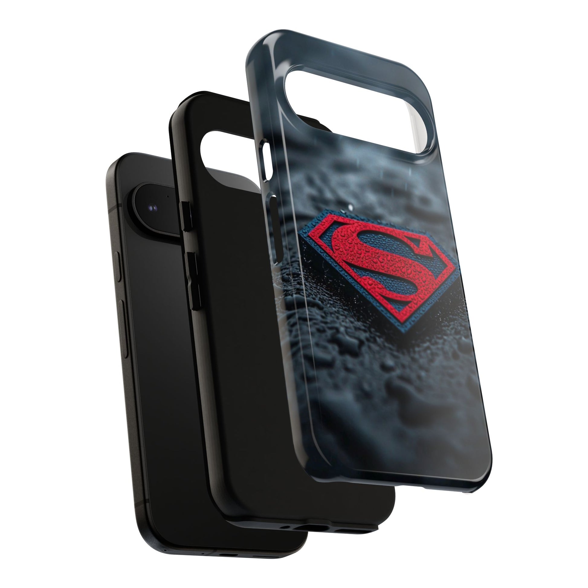 Superman Logo Tough Cases for iPhones, Samsung, and Pixel