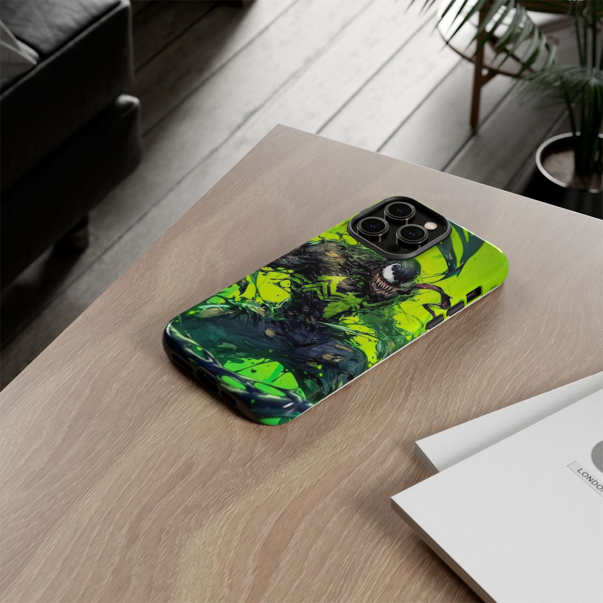 Evil Venom Phone Case, Tough Cases, Marvel Comics Phone for iPhones, Samsung, and Pixel