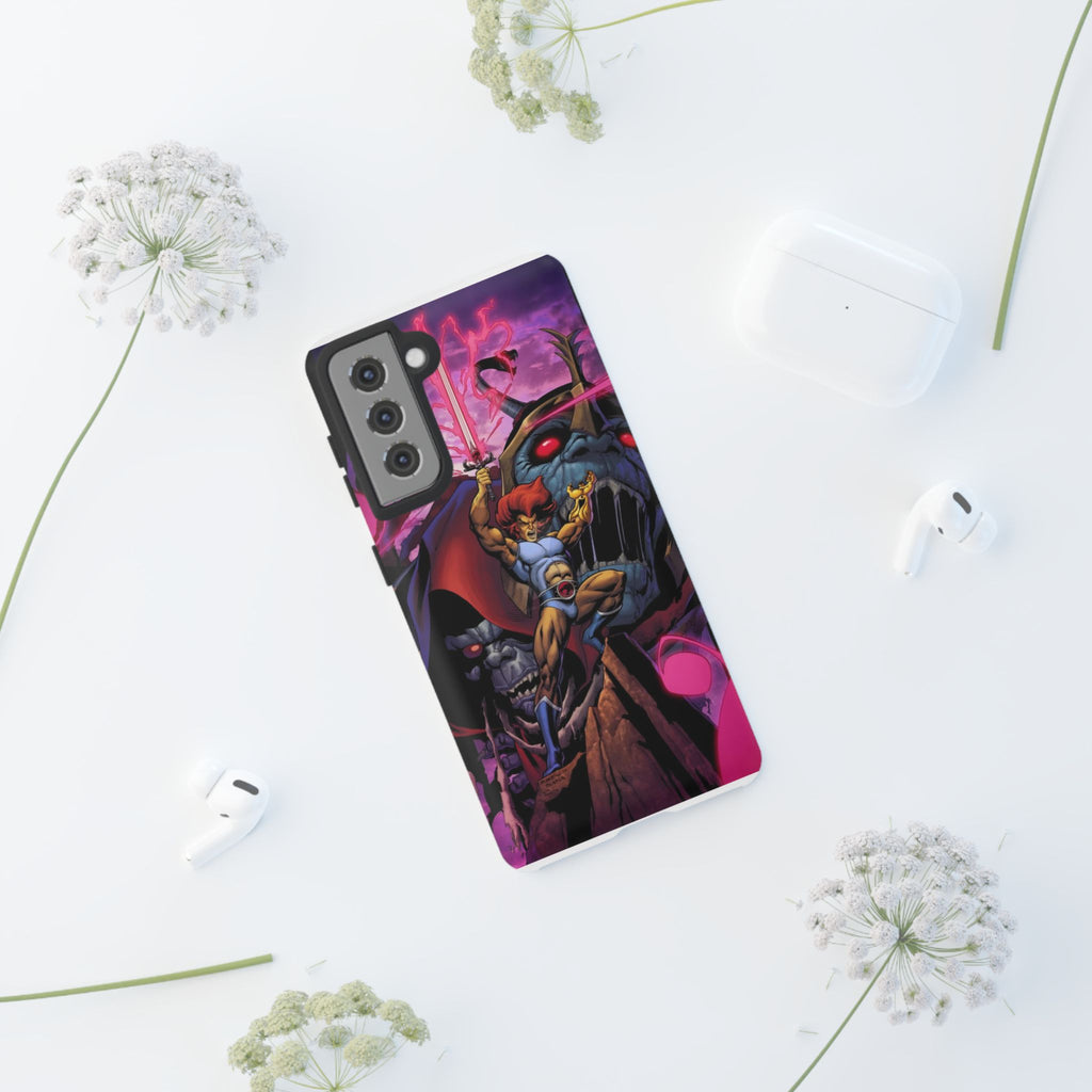 Thundercats Lion O x Mumra Tough Cases for iPhones, Samsung, and Pixel