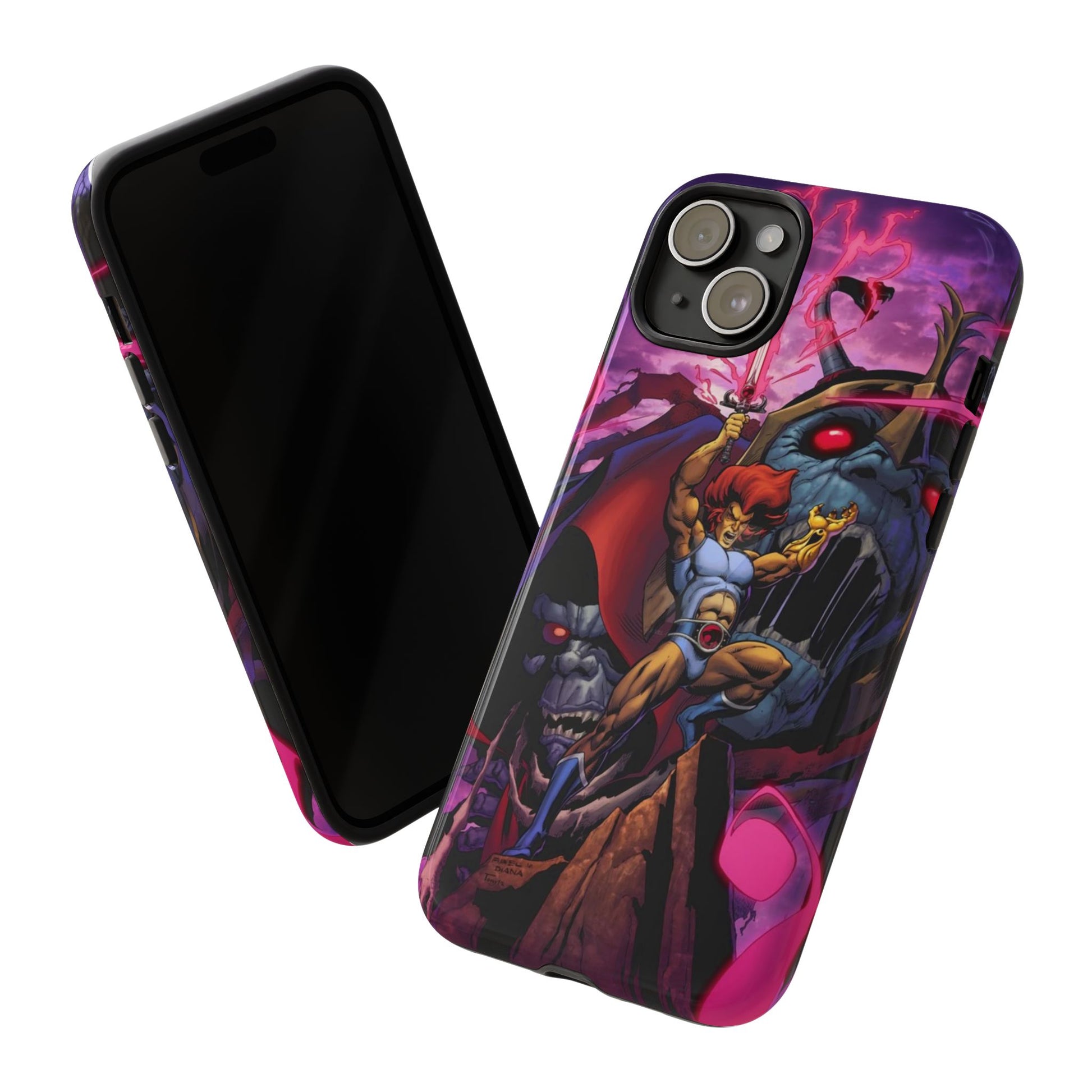 Thundercats Lion O x Mumra Tough Cases for iPhones, Samsung, and Pixel