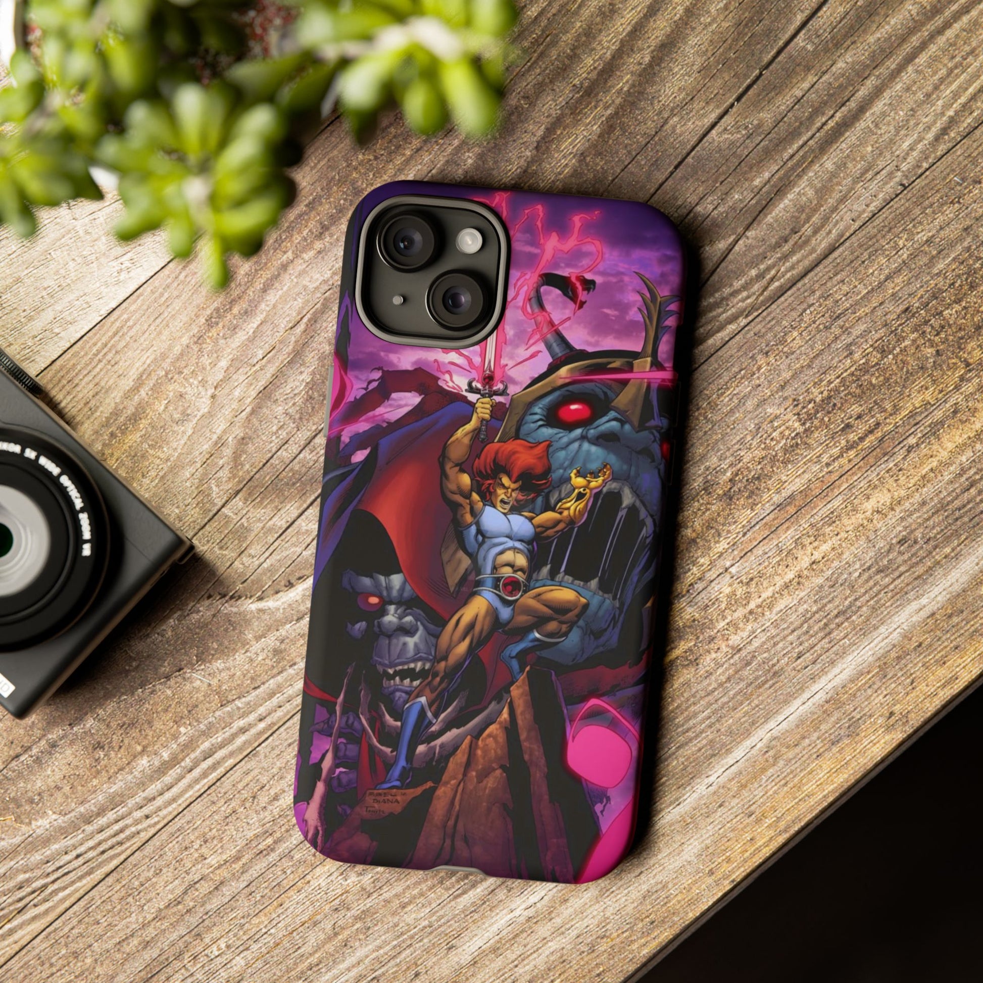 Thundercats Lion O x Mumra Tough Cases for iPhones, Samsung, and Pixel