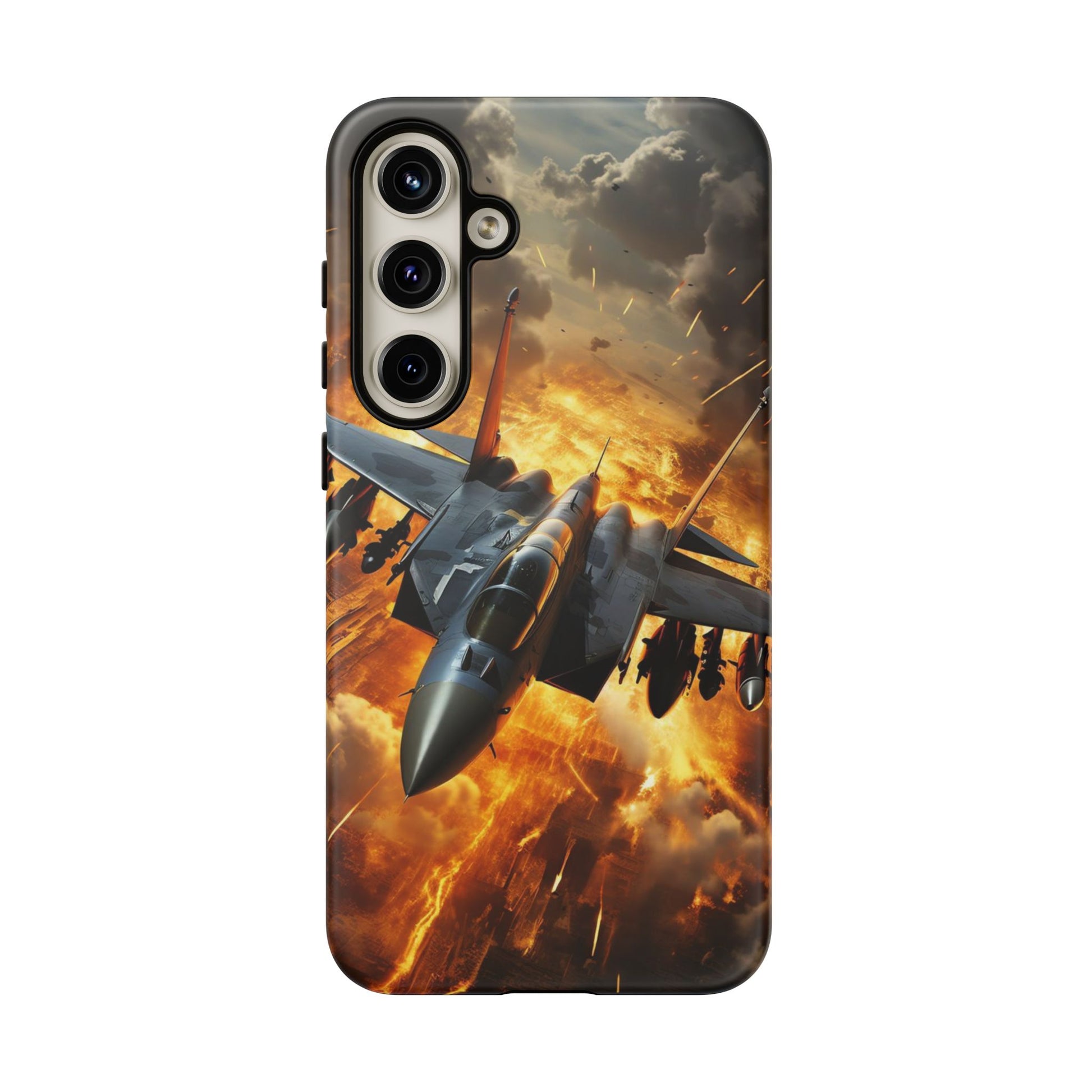 F-15 Fighter Jet Tough Cases for iPhones, Samsung, and Pixel