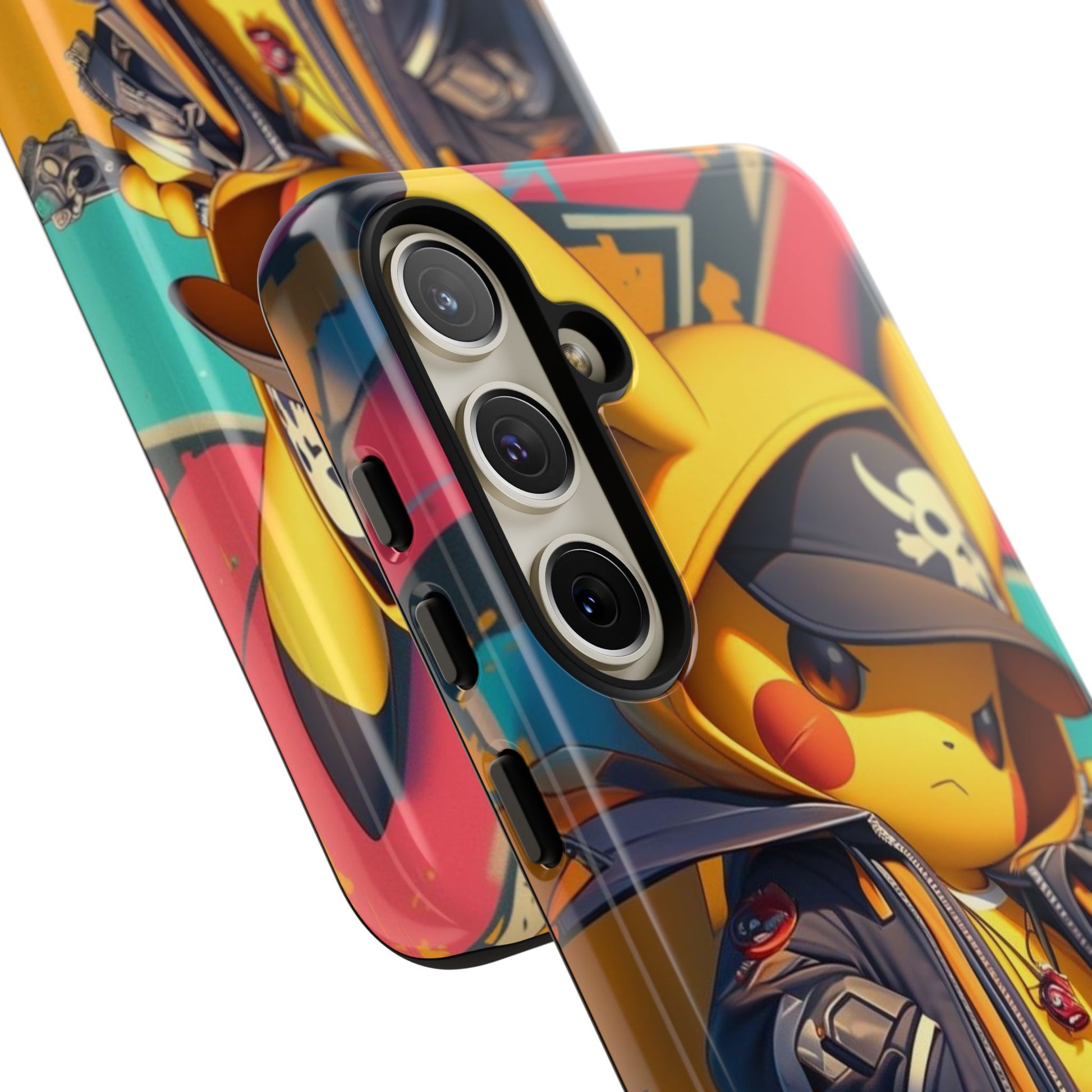 Cute Poke Bear Phone Case, Tough Cases for iPhones, Samsung, and Pixel