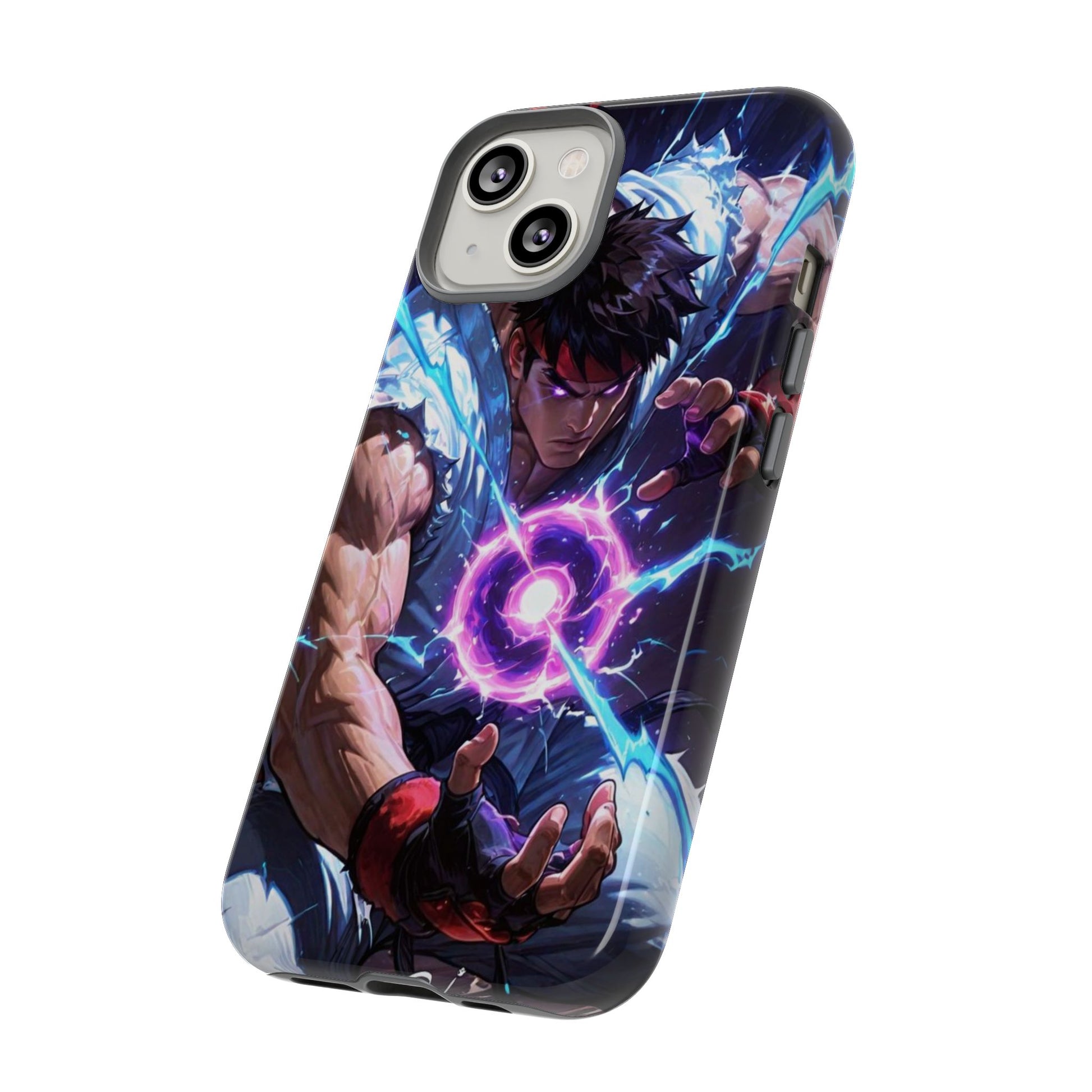 Street Fighter Ryu Gamer Art Tough Cases for iPhones, Samsung, and Pixel
