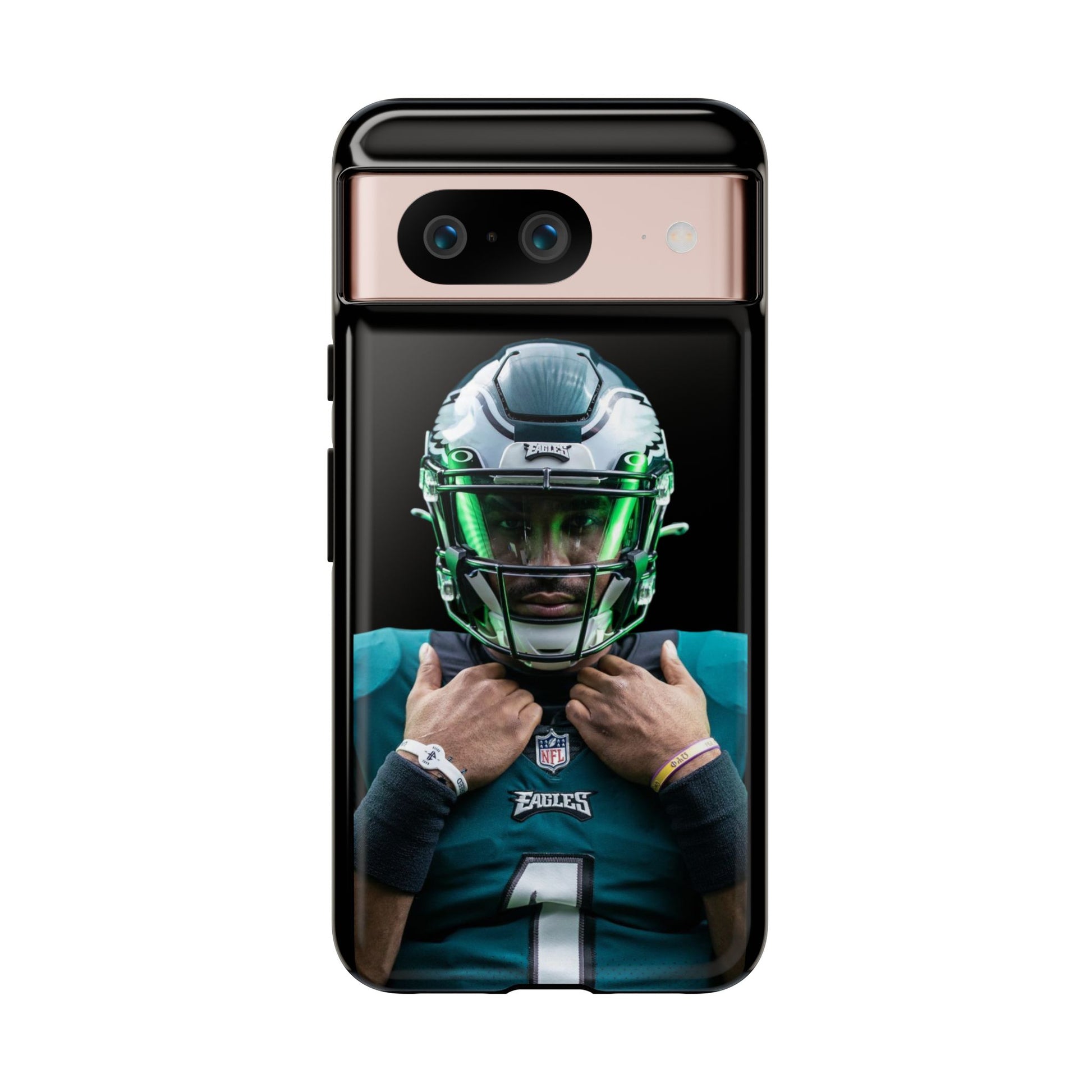 Eagles Football Jalen Hurts Tough Cases for iPhones, Samsung, and Pixel