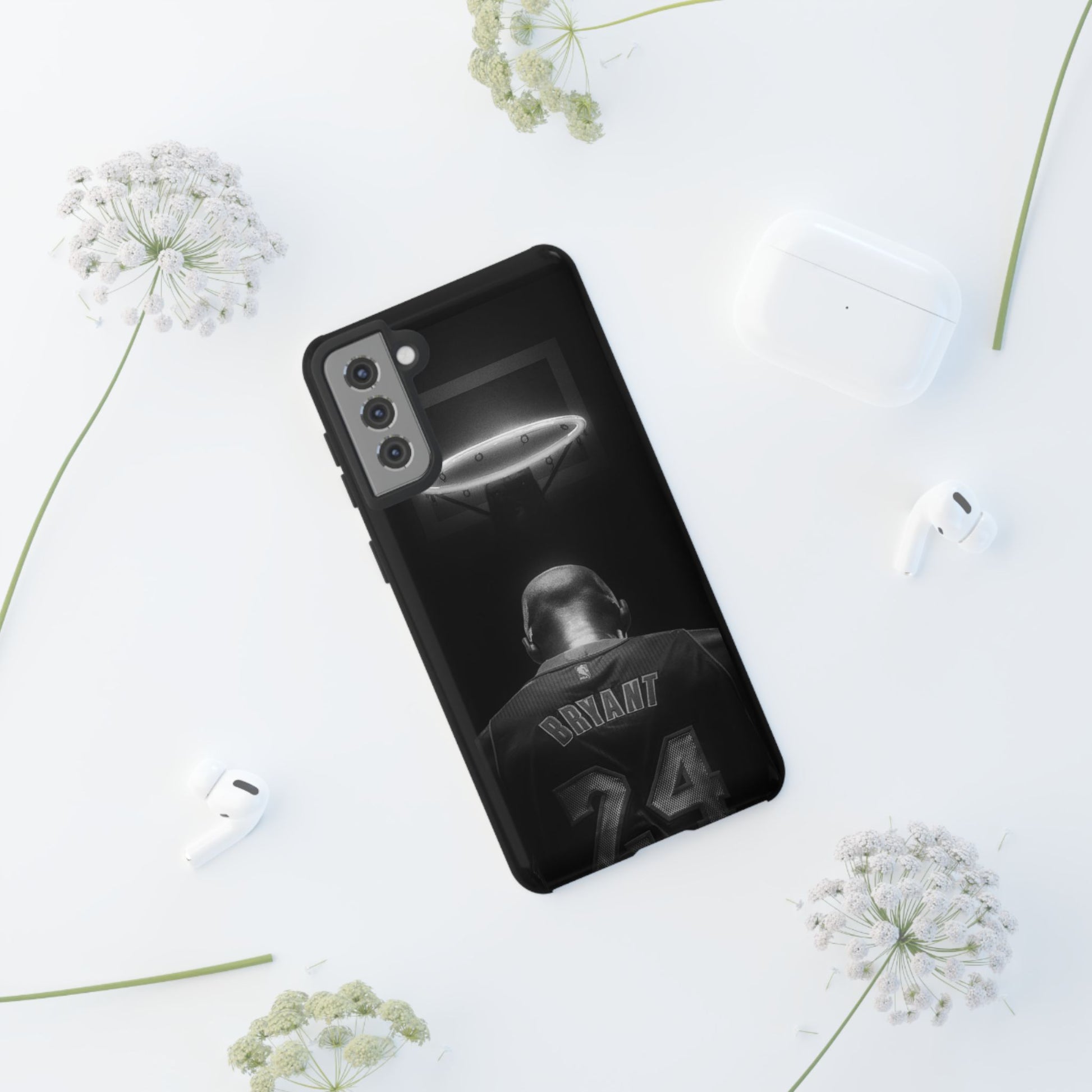 Basketball Legend Kobe Bryant Tough Cases for iPhones, Samsung, and Pixel