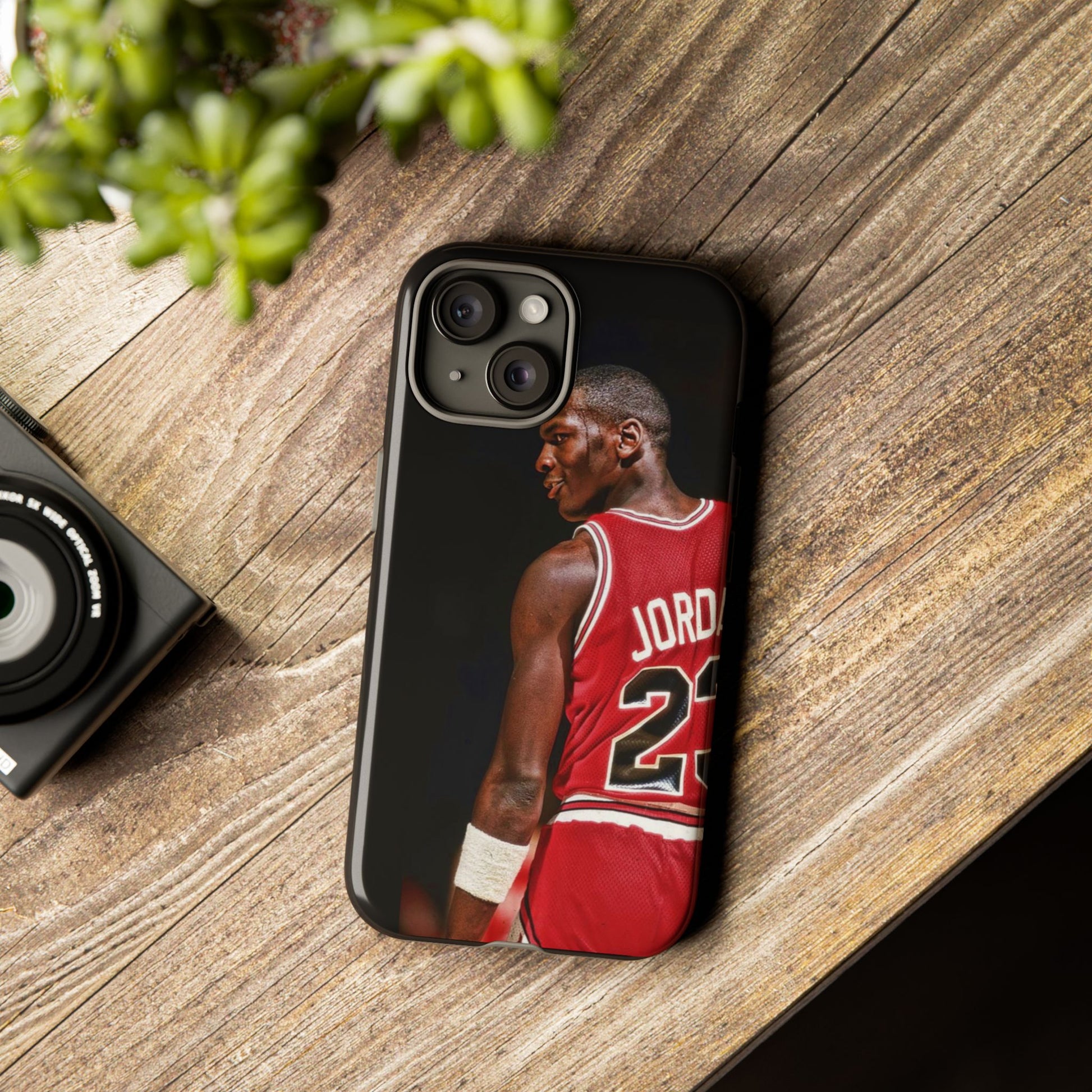 Basketball Legend Michael Jordan Tough Cases for iPhones, Samsung, and Pixel