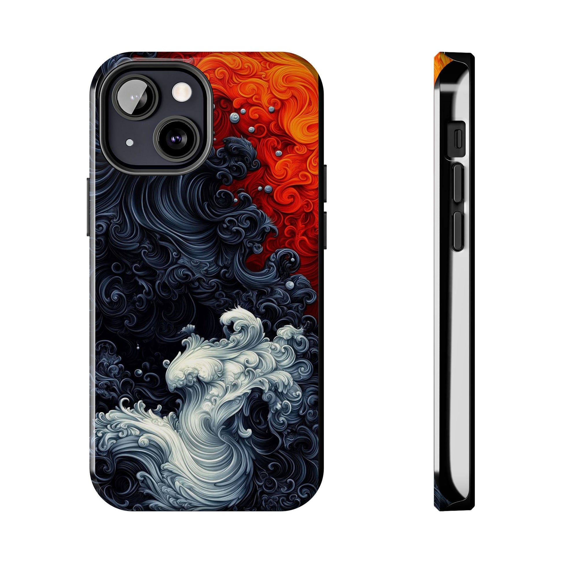 Japanese Art Design Tough Phone Cases for iPhone & Samsung Galaxy Phones