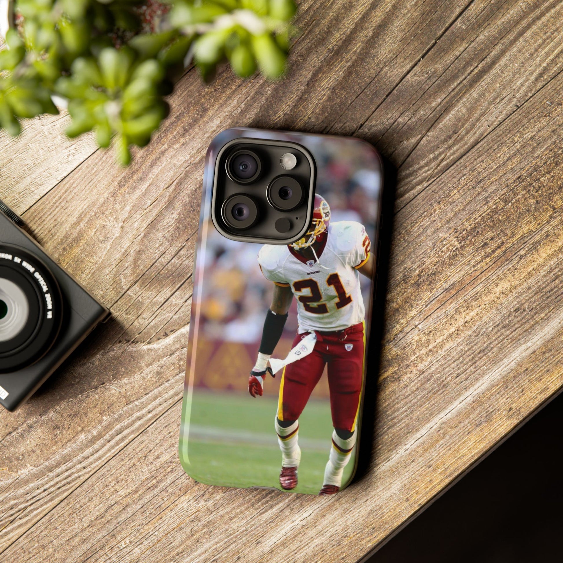 Sean Taylor Classic Redskins Football Tough Cases for iPhones, Samsung, and Pixel
